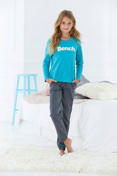 bench. pyjama met logoprint grijs
