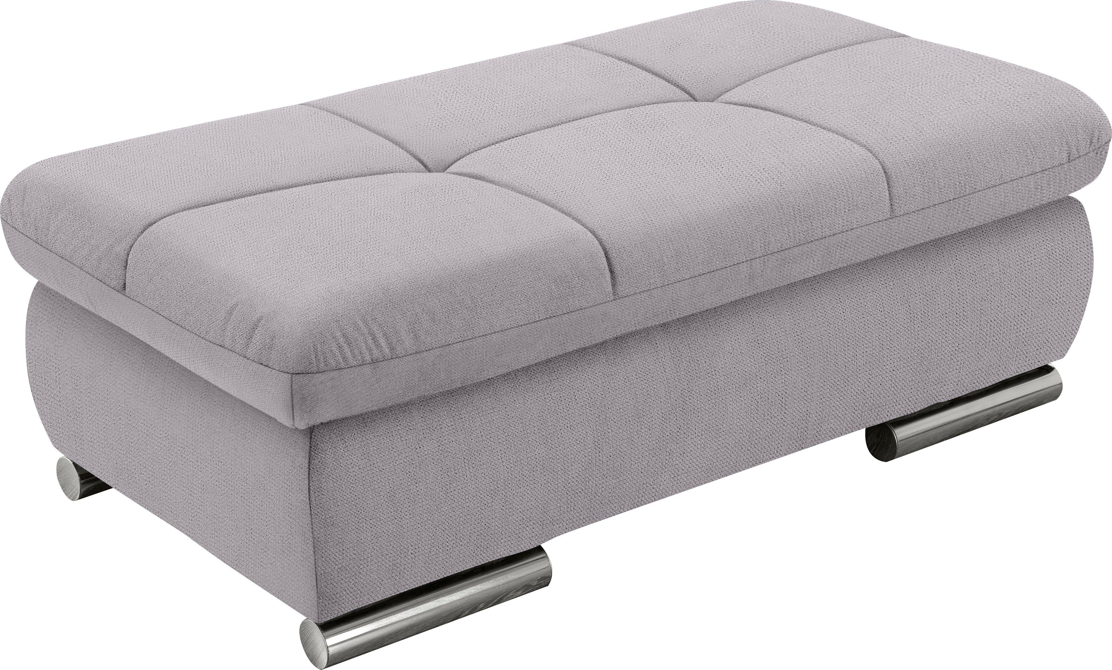 set one by Musterring Hocker met bergruimte SO 4100 hockers maat Luxe microvezel Parijs
