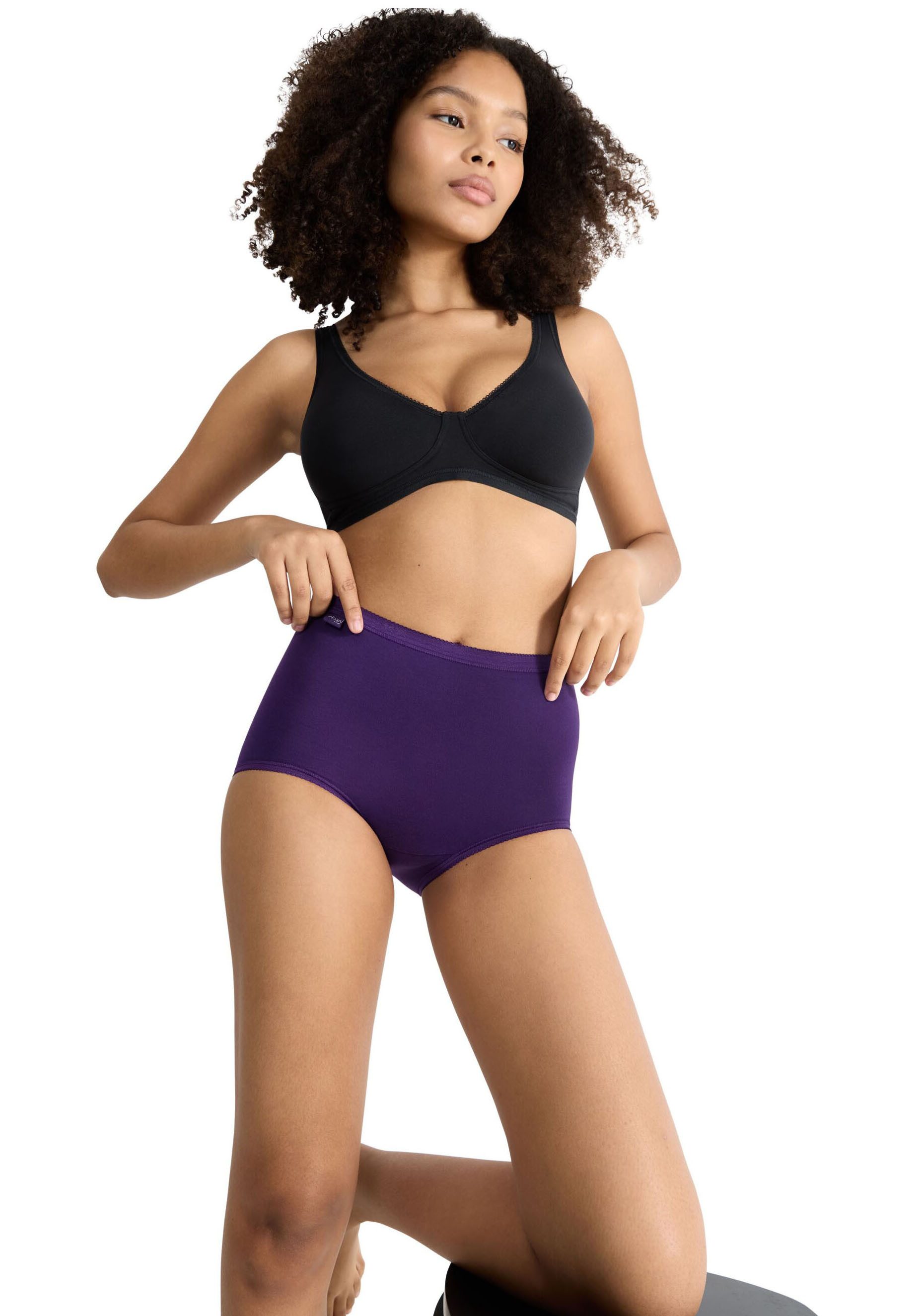 Sloggi Slip Basic+ Maxi C4P perfecte pasvorm (Set van 4)