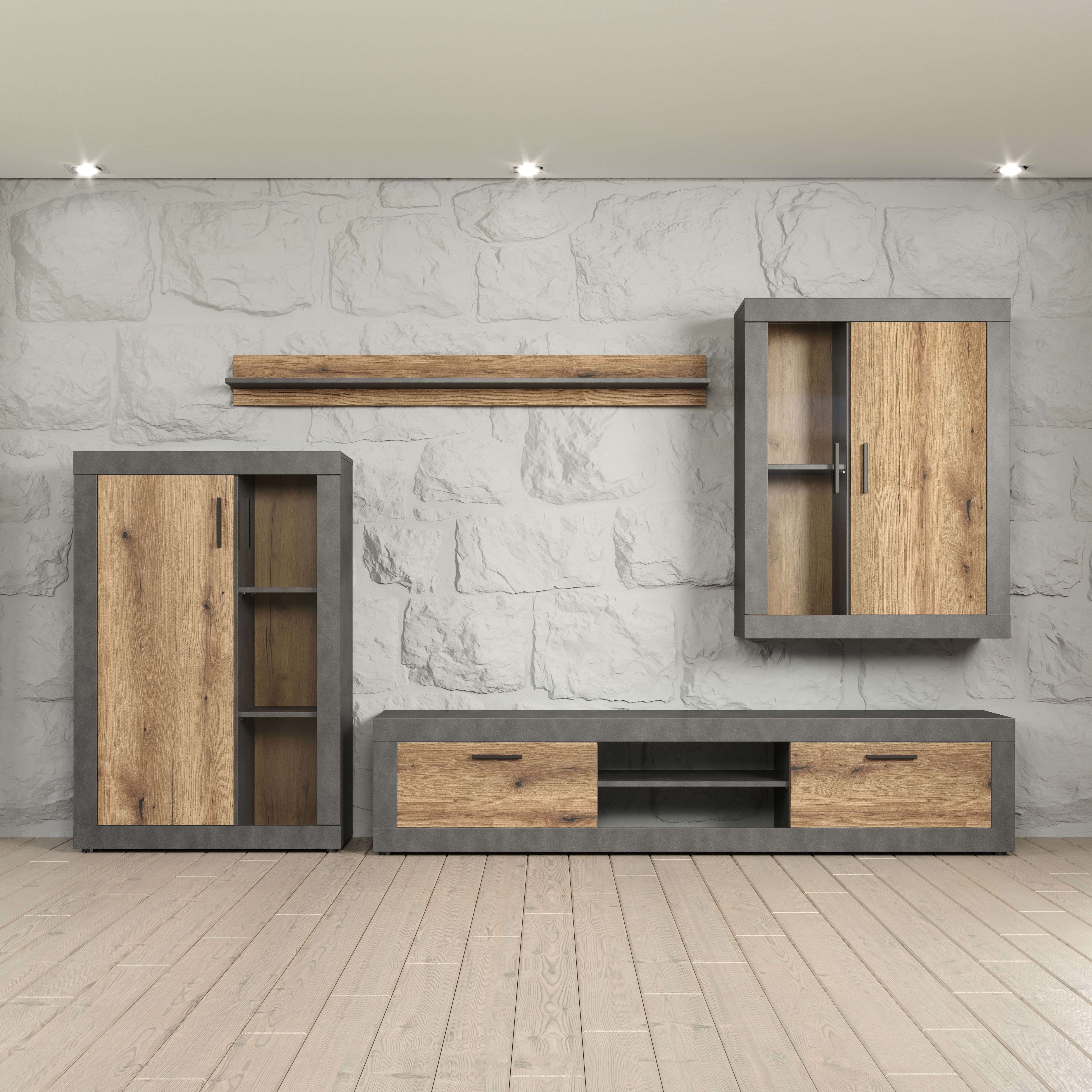 INOSIGN Wandmeubel Salvada royale bergruimte (complete set, 4-delig)