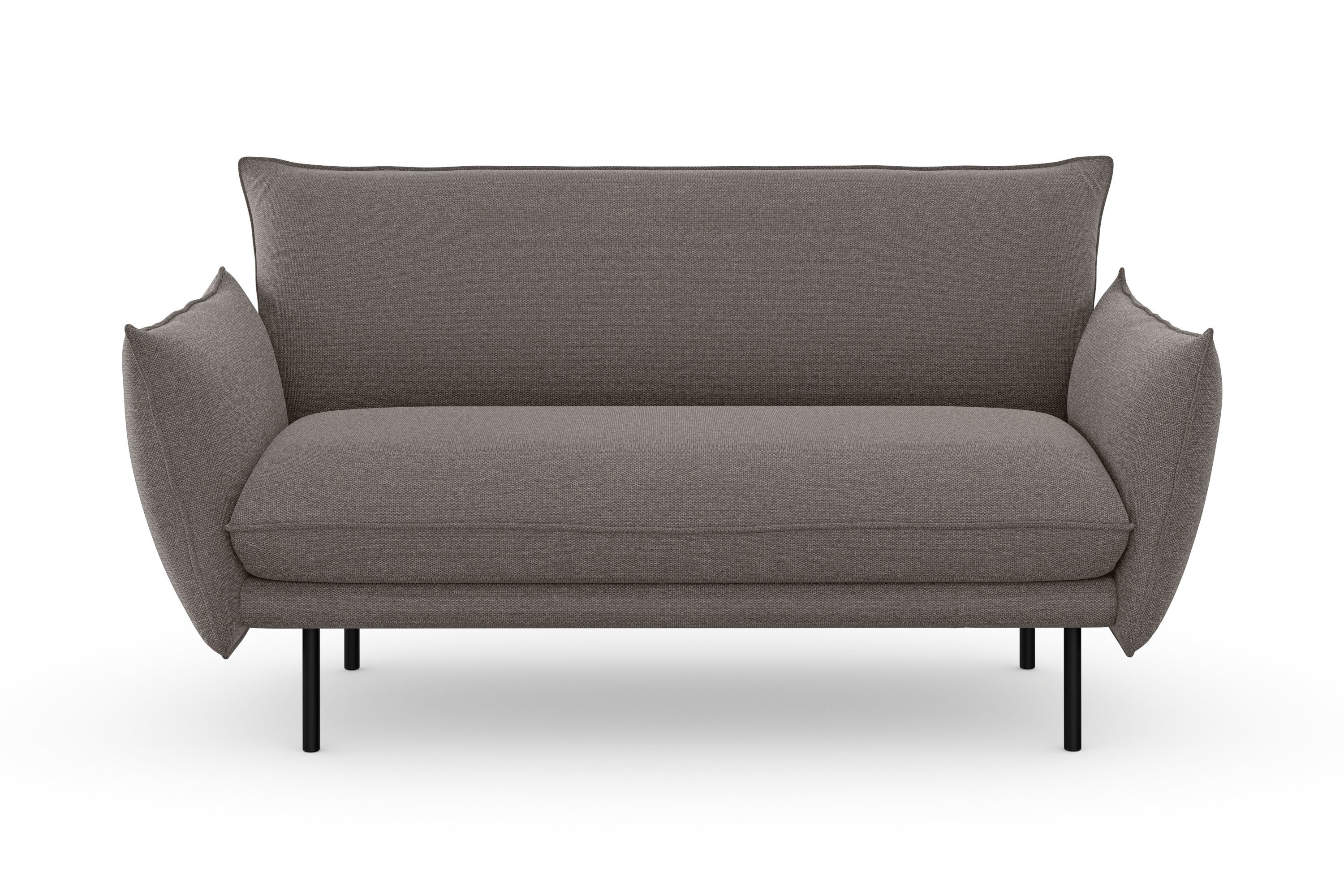 andas 2-zitsbank Stine Bijzonder design door kussen-look en opstaande naad, by Morten Georgsen
