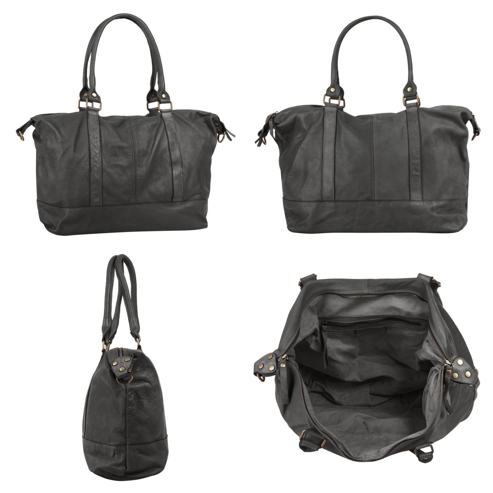 Samantha Look Reistas echt leer, made in italy