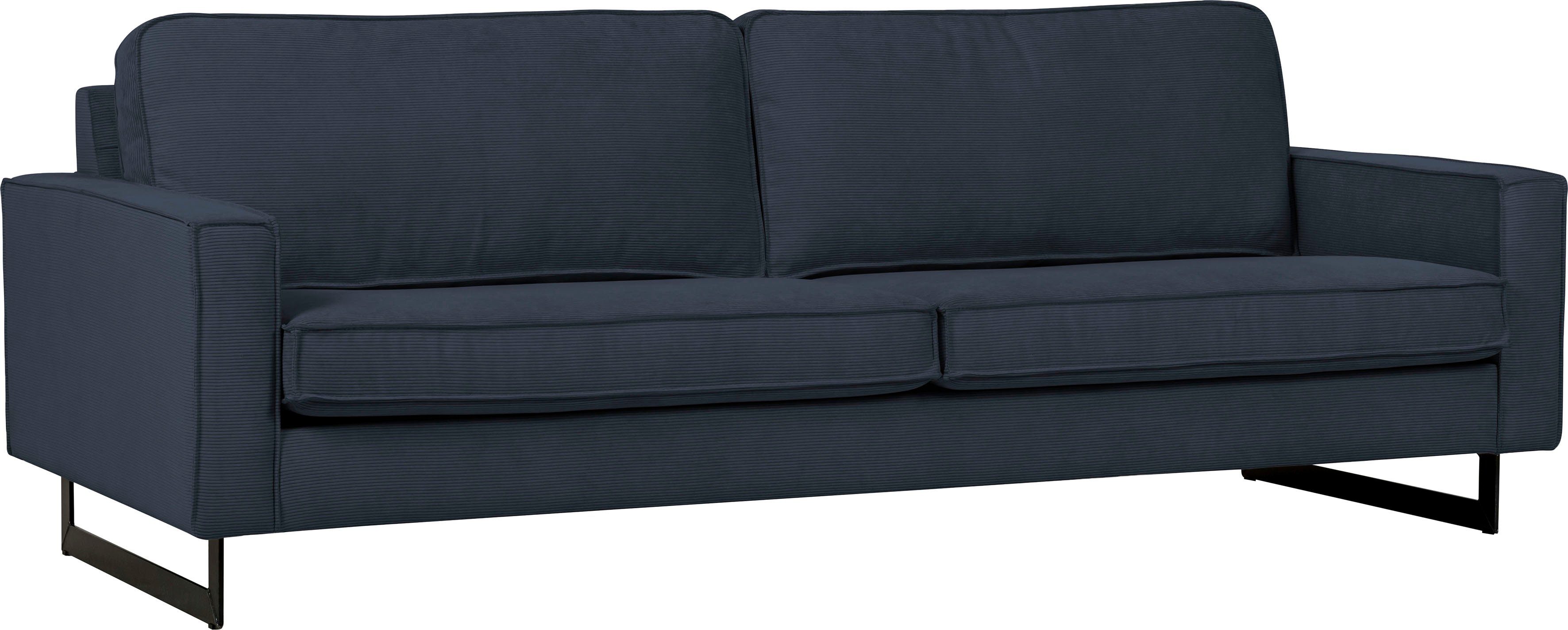 Places of Style 3-zitsbank Maxi-uitvoering Pinto, 236 cm, cord, chenille, leerlook