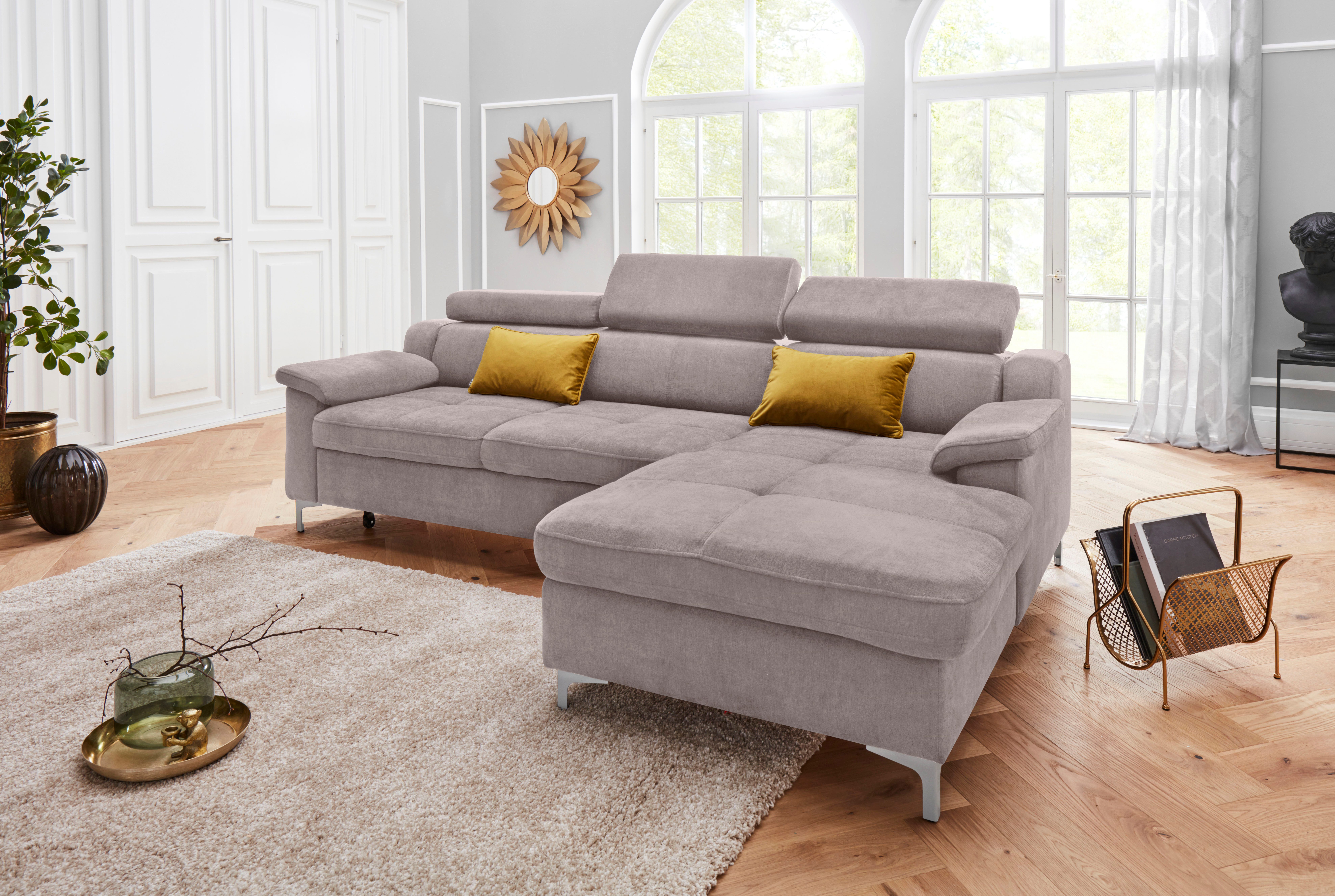 Otto exxpo - sofa fashion Hoekbank Florenz. L-vorm optioneel met slaapfunctie aanbieding