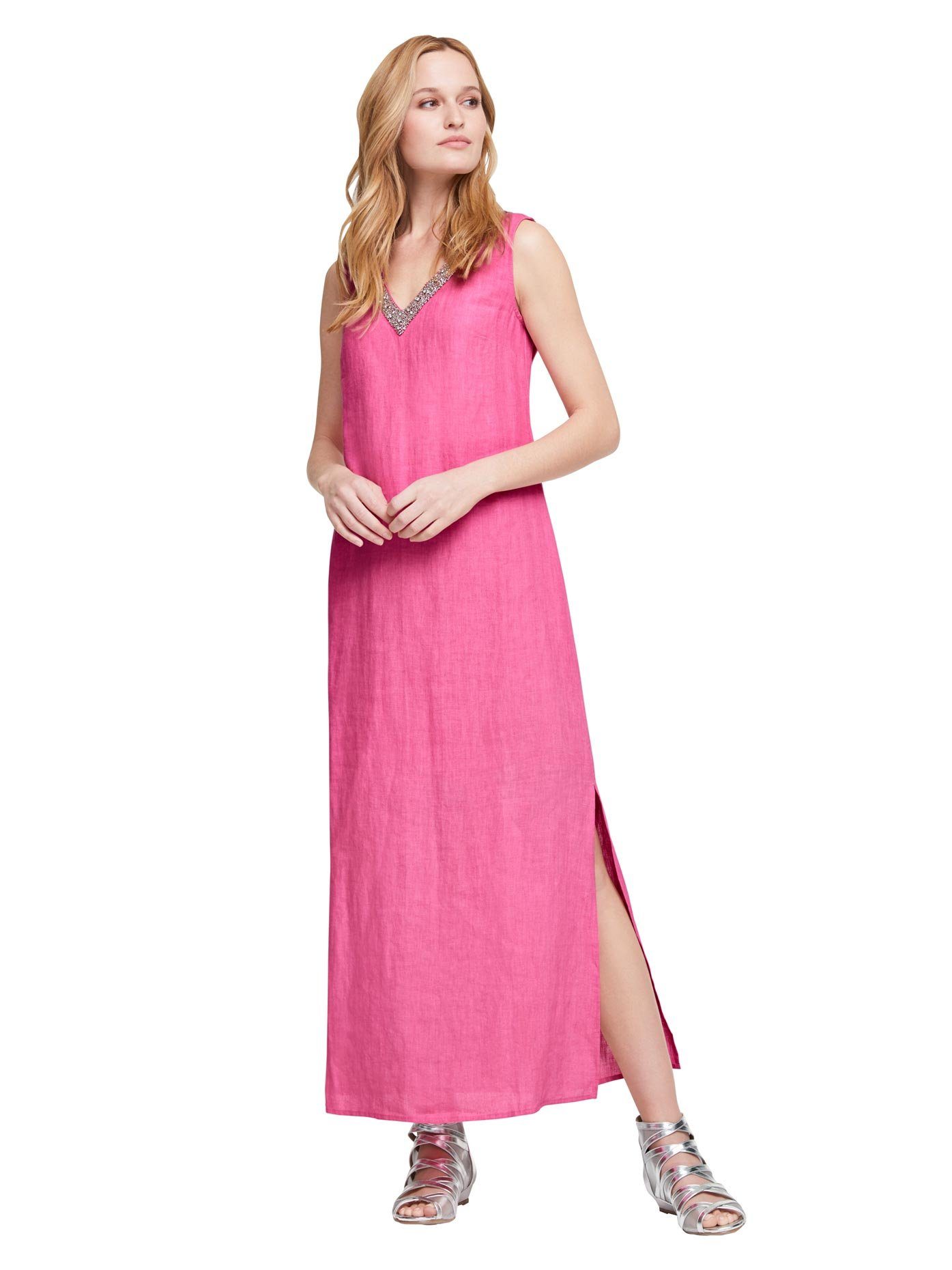 rick cardona by heine zomerjurk linnen jurk rood