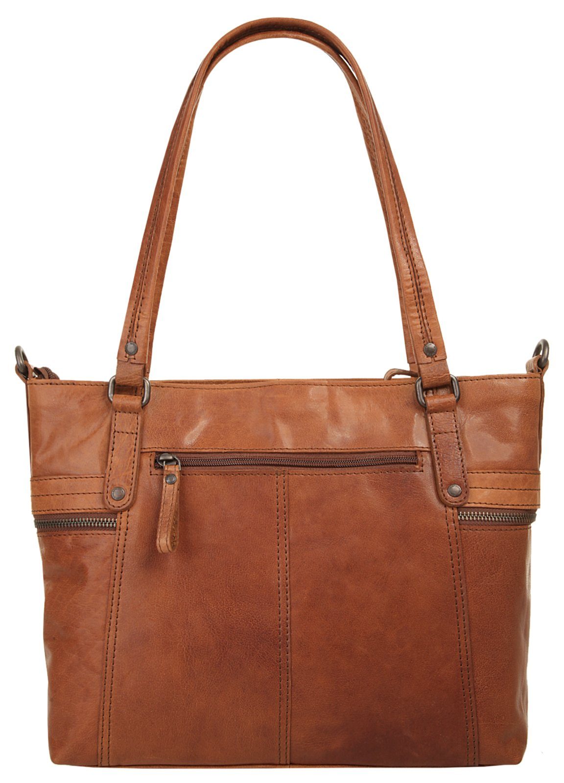 Spikes & Sparrow Shopper echt leder