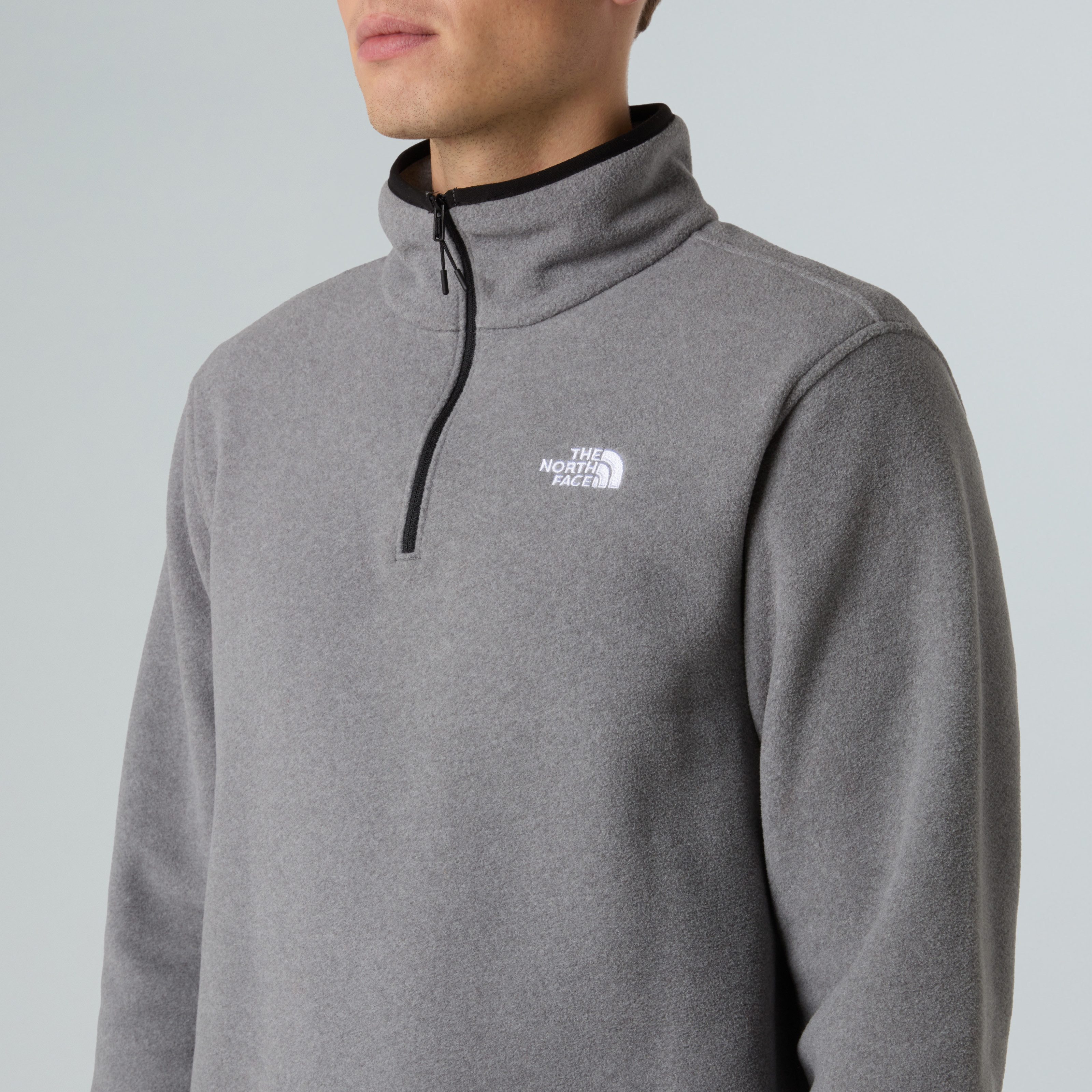The North Face Fleecetrui M GLACIER FLEECE 1/4 ZIP JACKET (1-delig)