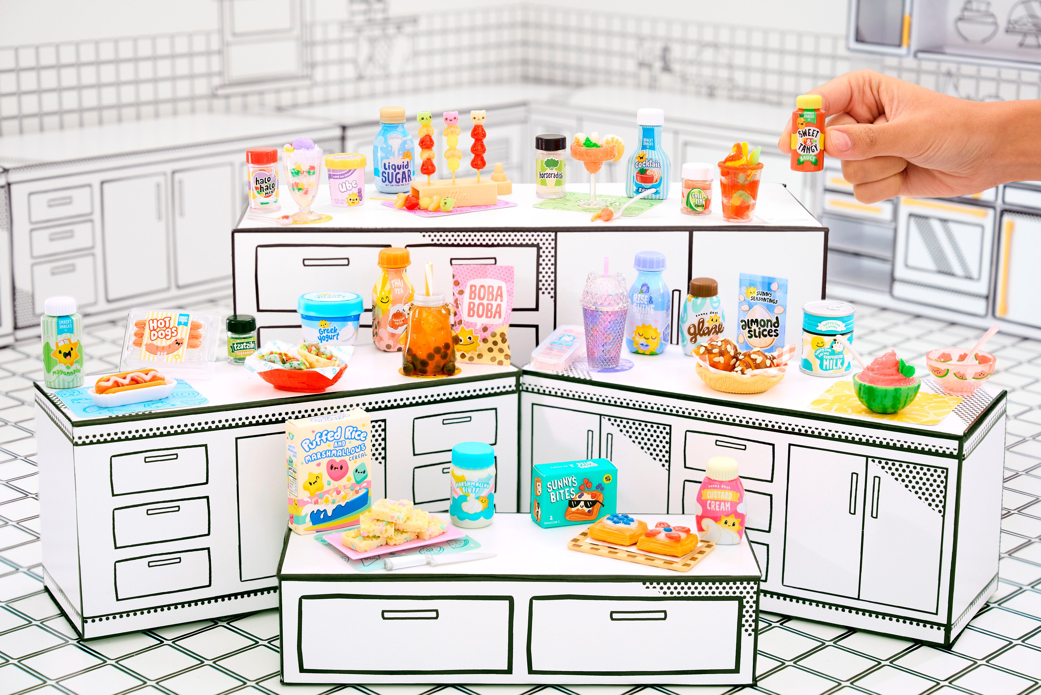 MGA Knutselset MGA's Miniverse - Make It Mini Foods: Cafe in PDQ Series 4