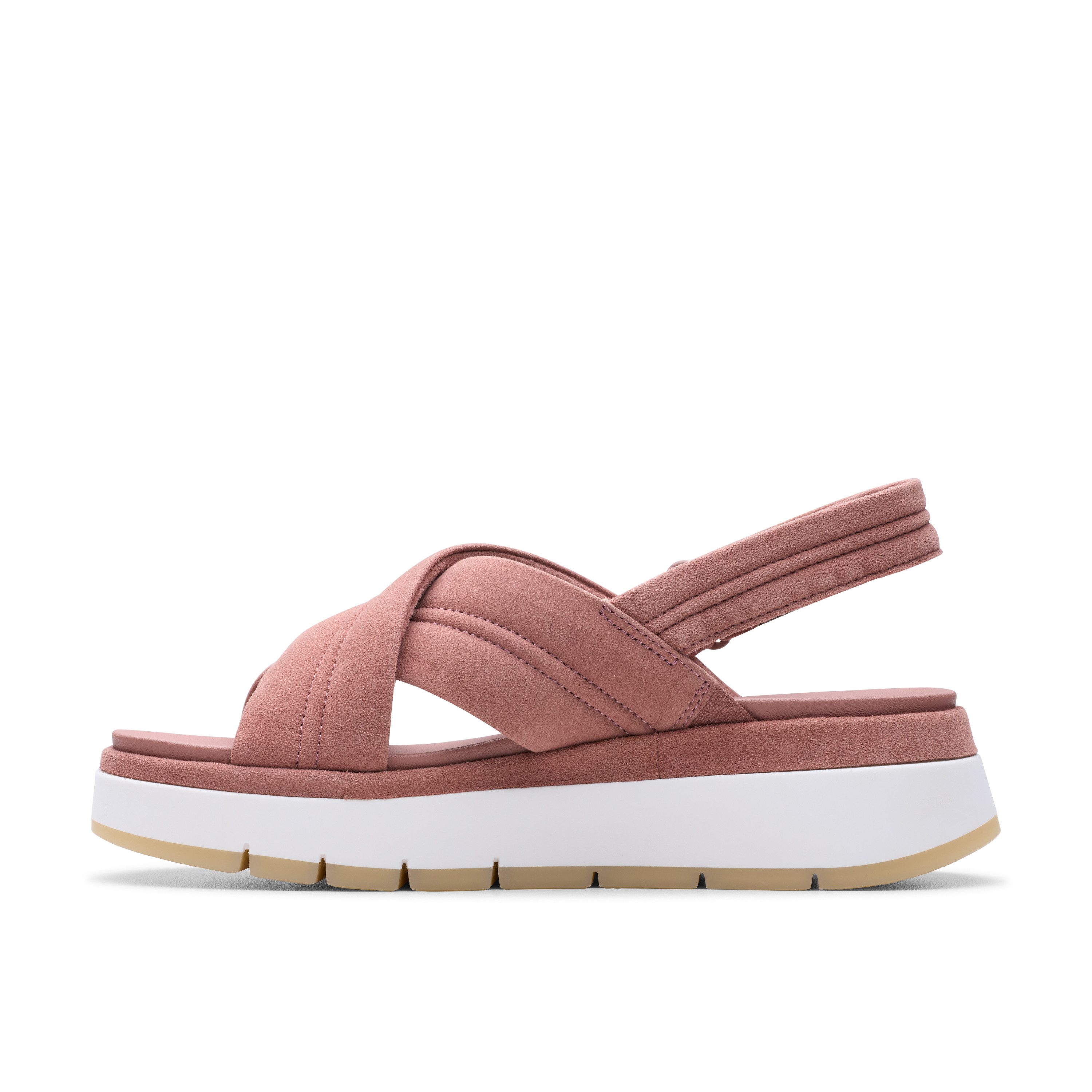 Clarks Sandalen Tuscan Cross , sandalette, flats, zomerschoen met plateausool