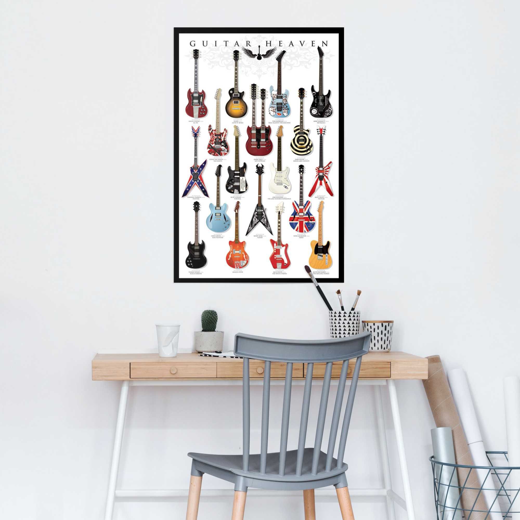 Reinders! Poster Gitaren collectie