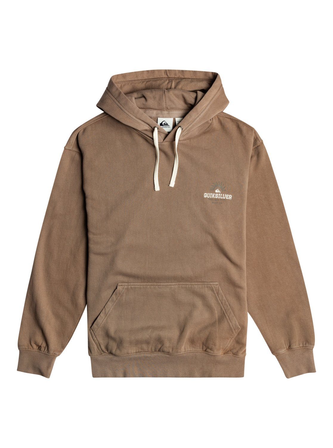 Quiksilver Hoodie Slab heren sweaters maat S grijs