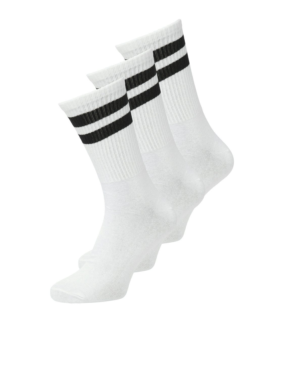 Jack & Jones Vrijetijdssokken JACTRAVIS TENNIS SOCK 3 PACK NOOS (set 3 paar)