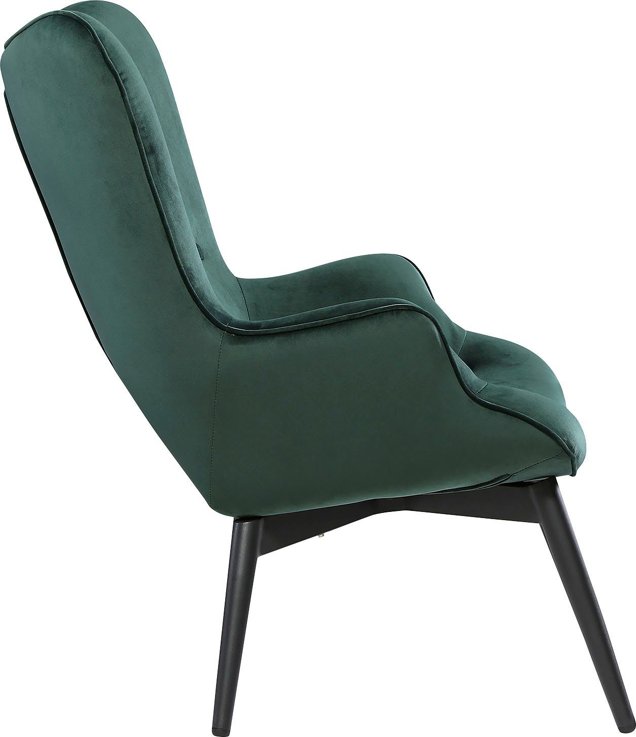 SalesFever Fauteuil Decoratieve knopen in de rugleuning (1 stuk)