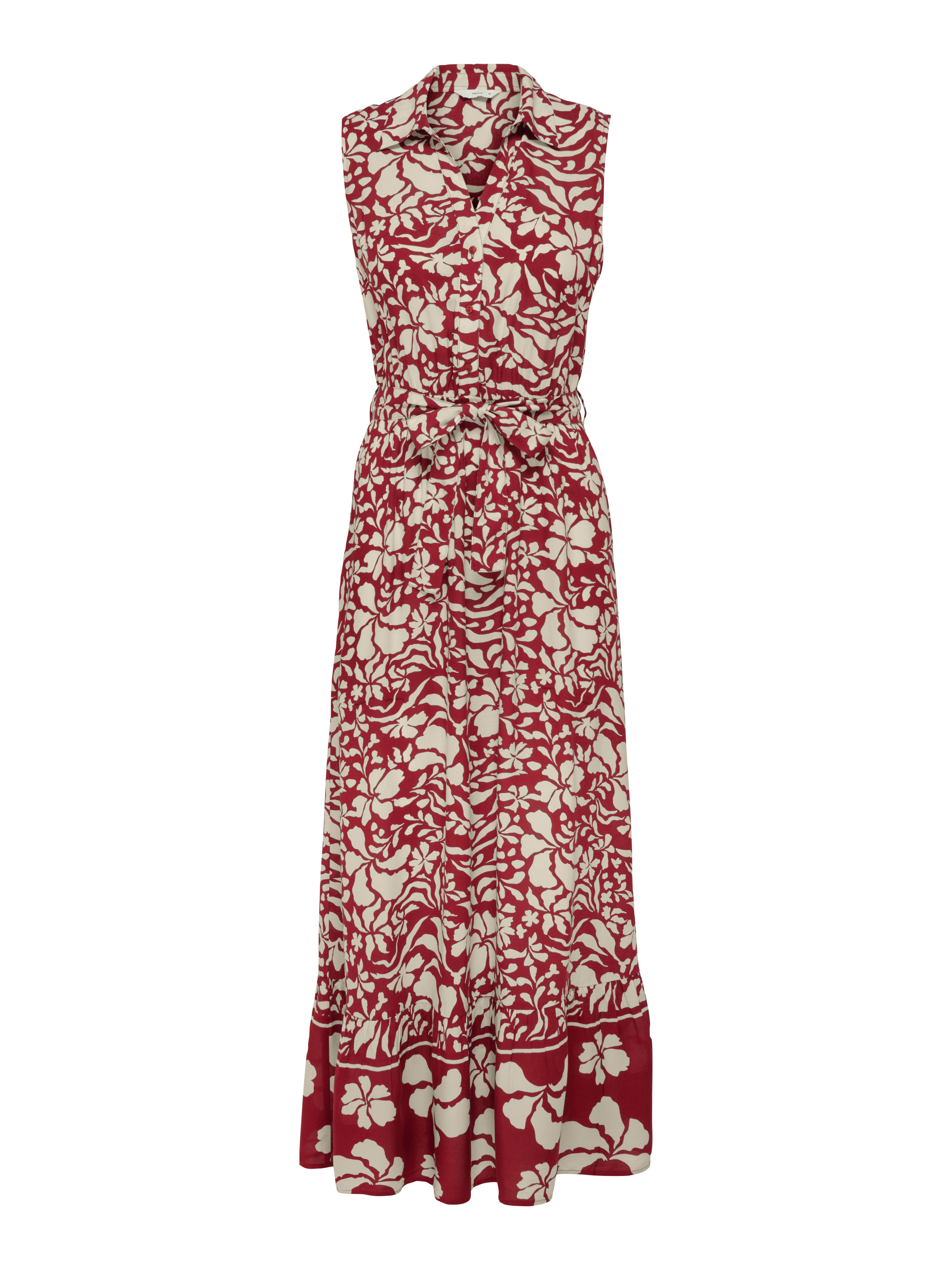 Only Maxi-jurk ONLVIBE LIFE S/L SHIRT LONG DRESS WVN
