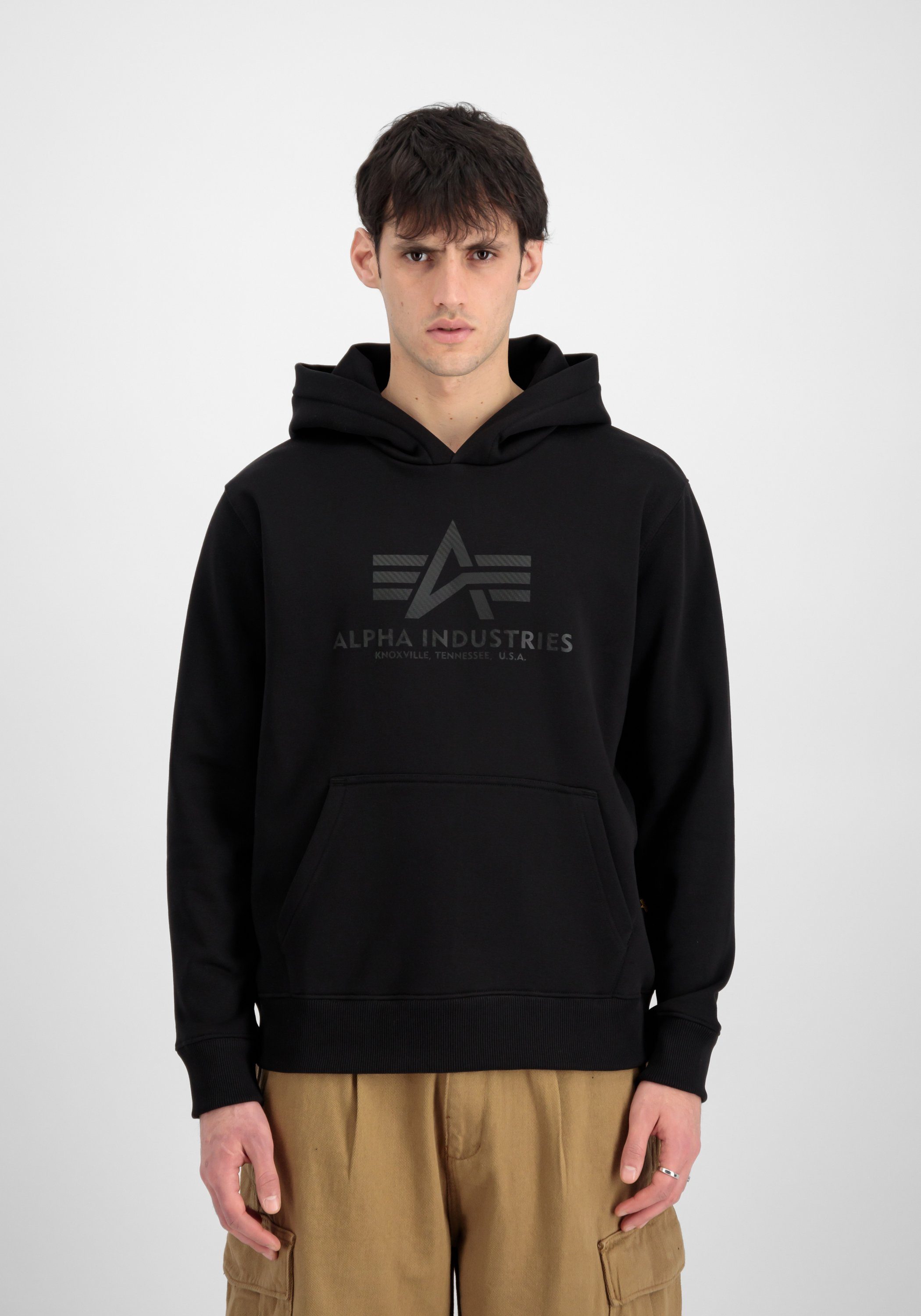 Alpha Industries Hoodie Men Hoodies Basic Hoody Carbon