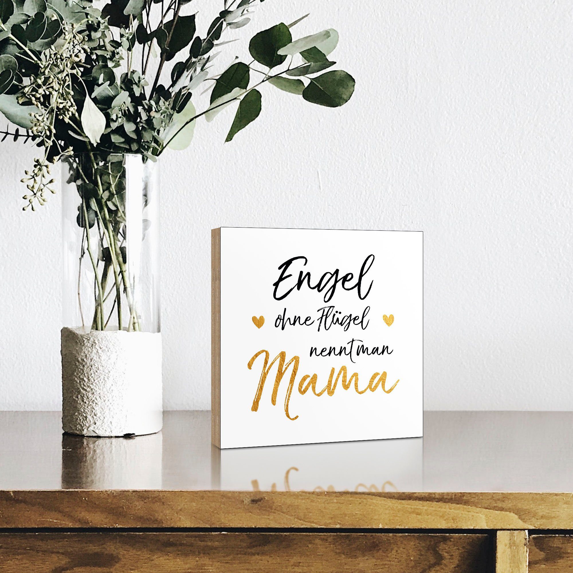 Artland Artprint op hout Engel zonder vleugels