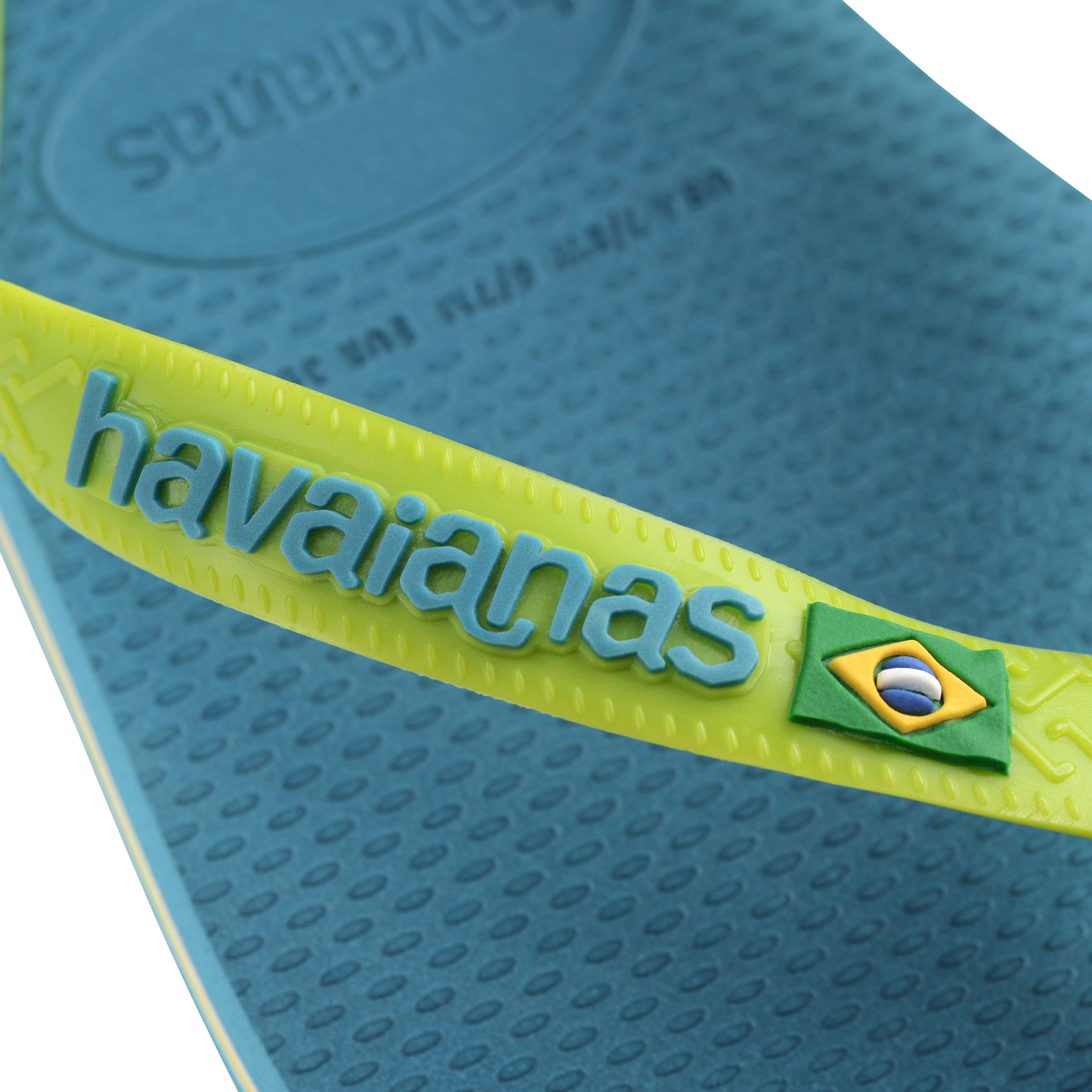 Havaianas Teenslippers Brasil Logo zomerschoen, slippers, poolslides met logo-opschrift