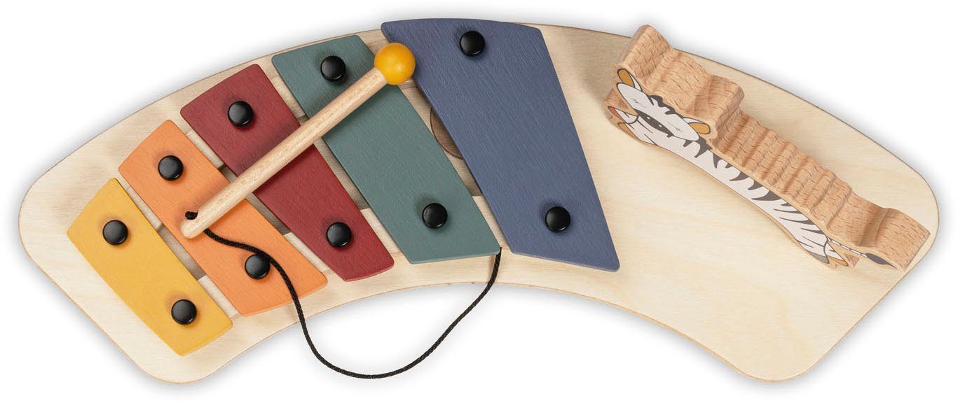 Hauck Speelgoed-muziekinstrument Play Music Zebra FSC®- beschermt bos - wereldwijd