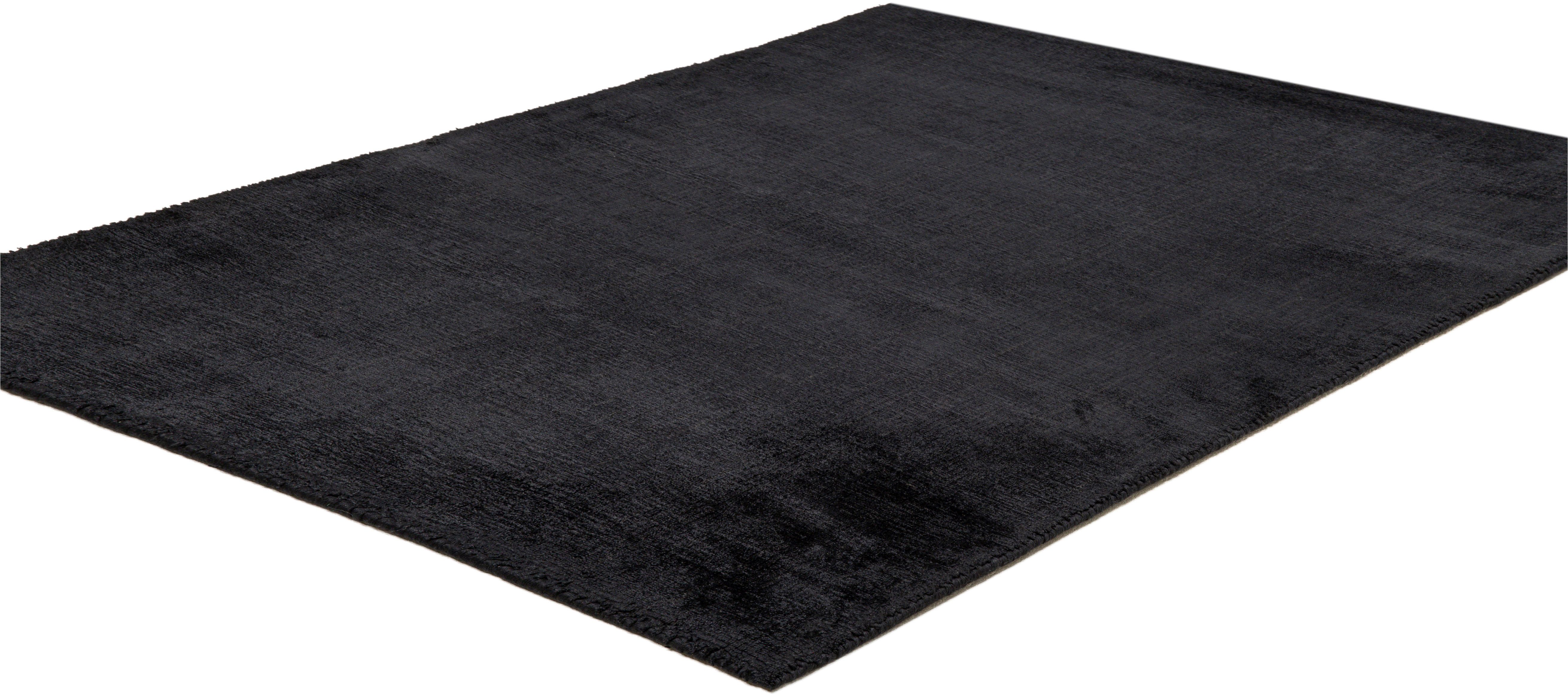 TOM TAILOR HOME Vloerkleed Shine uni Handgeweven vloerkleed, 100% viscose, met de hand geweven, met elegante glans