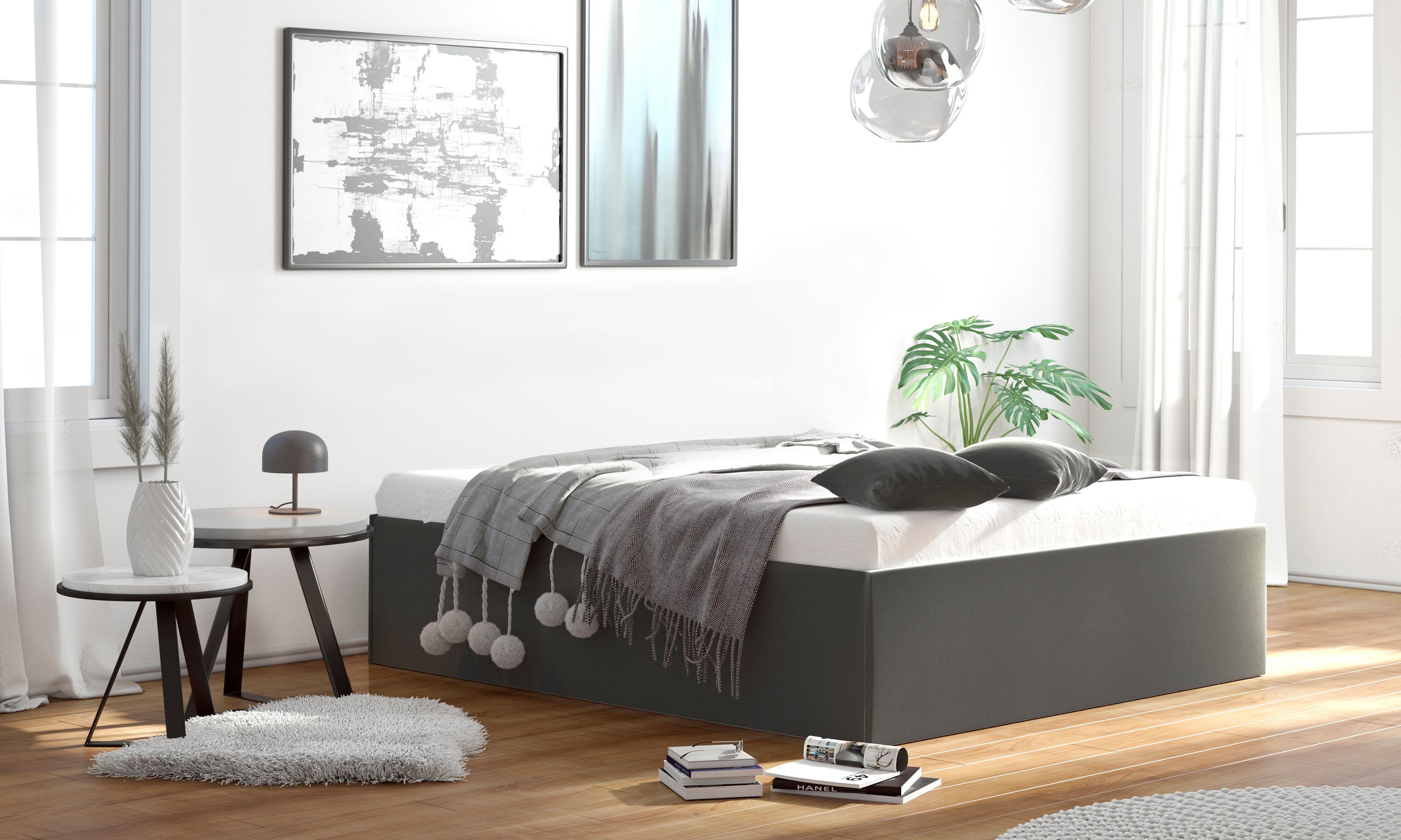 Westfalia Polsterbetten Gestoffeerd bed Amrum