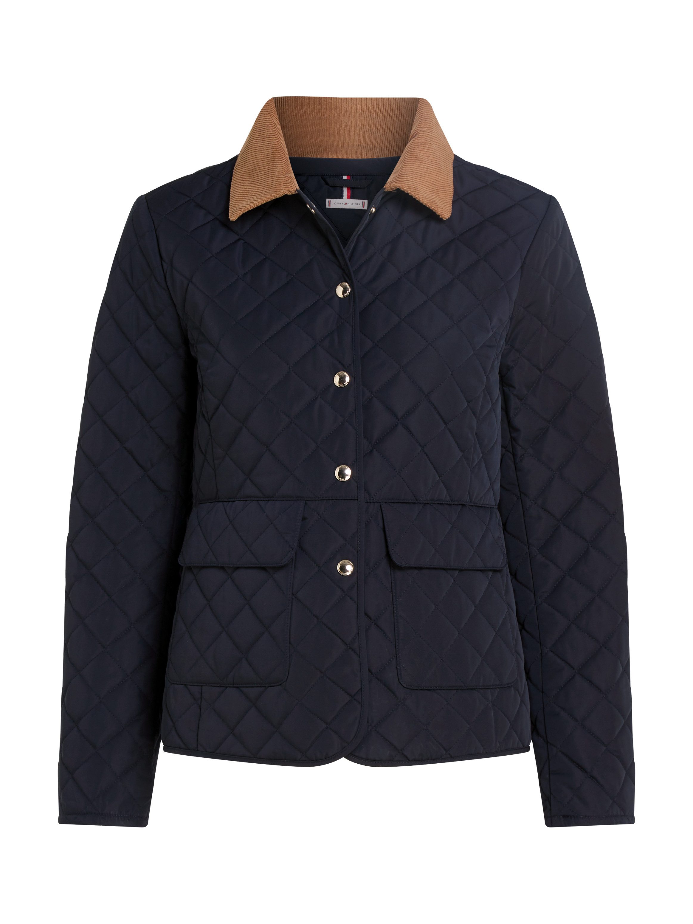 Tommy Hilfiger Gewatteerde jas met gestempeld logo