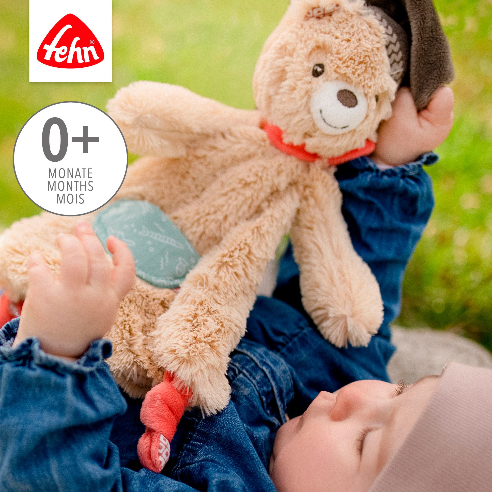 Fehn Knuffeldoek Bruno, grote beer