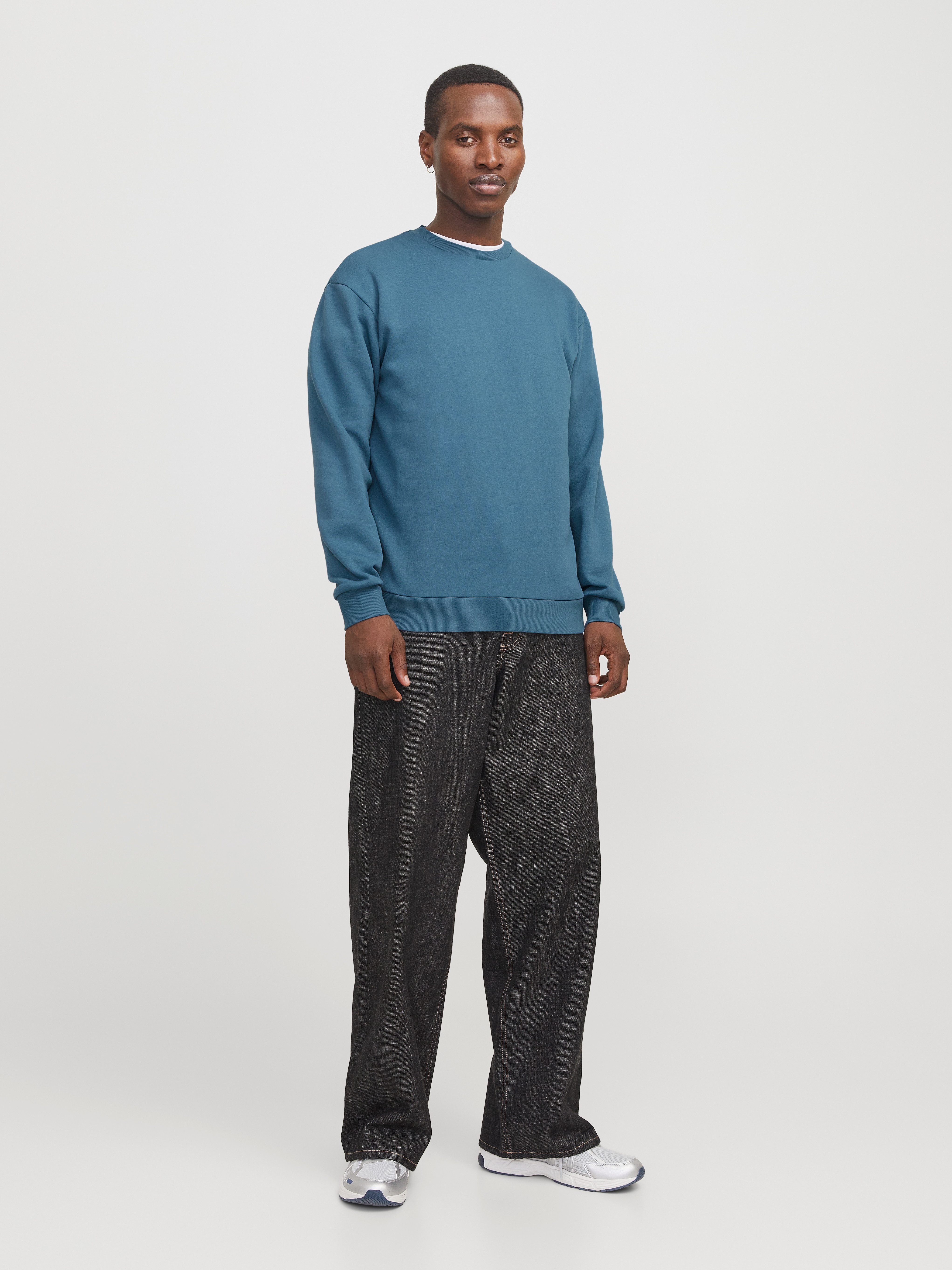 Jack & Jones Sweatshirt JJEBRADLEY SWEAT CREW NOOS