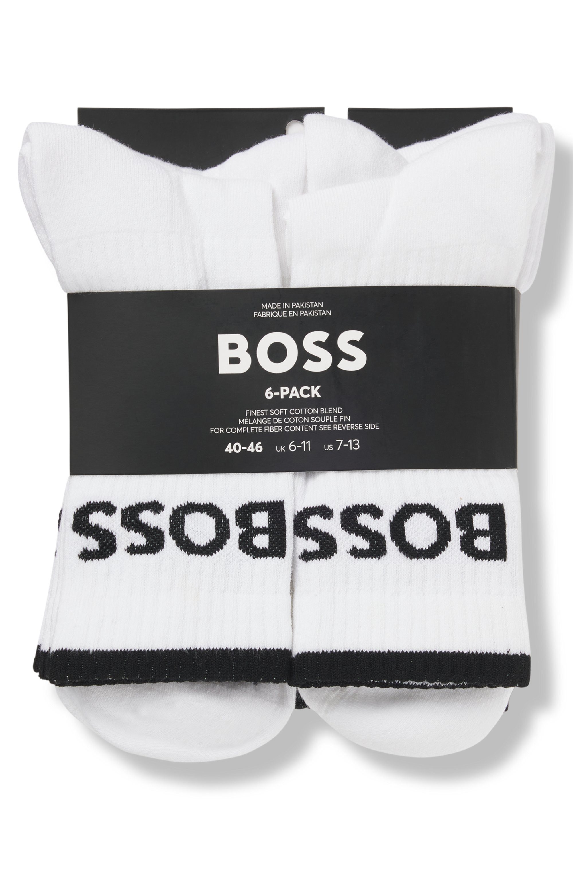 BOSS Business-sokken 6P QS Stripe CC (set, 6 paar, 6er)