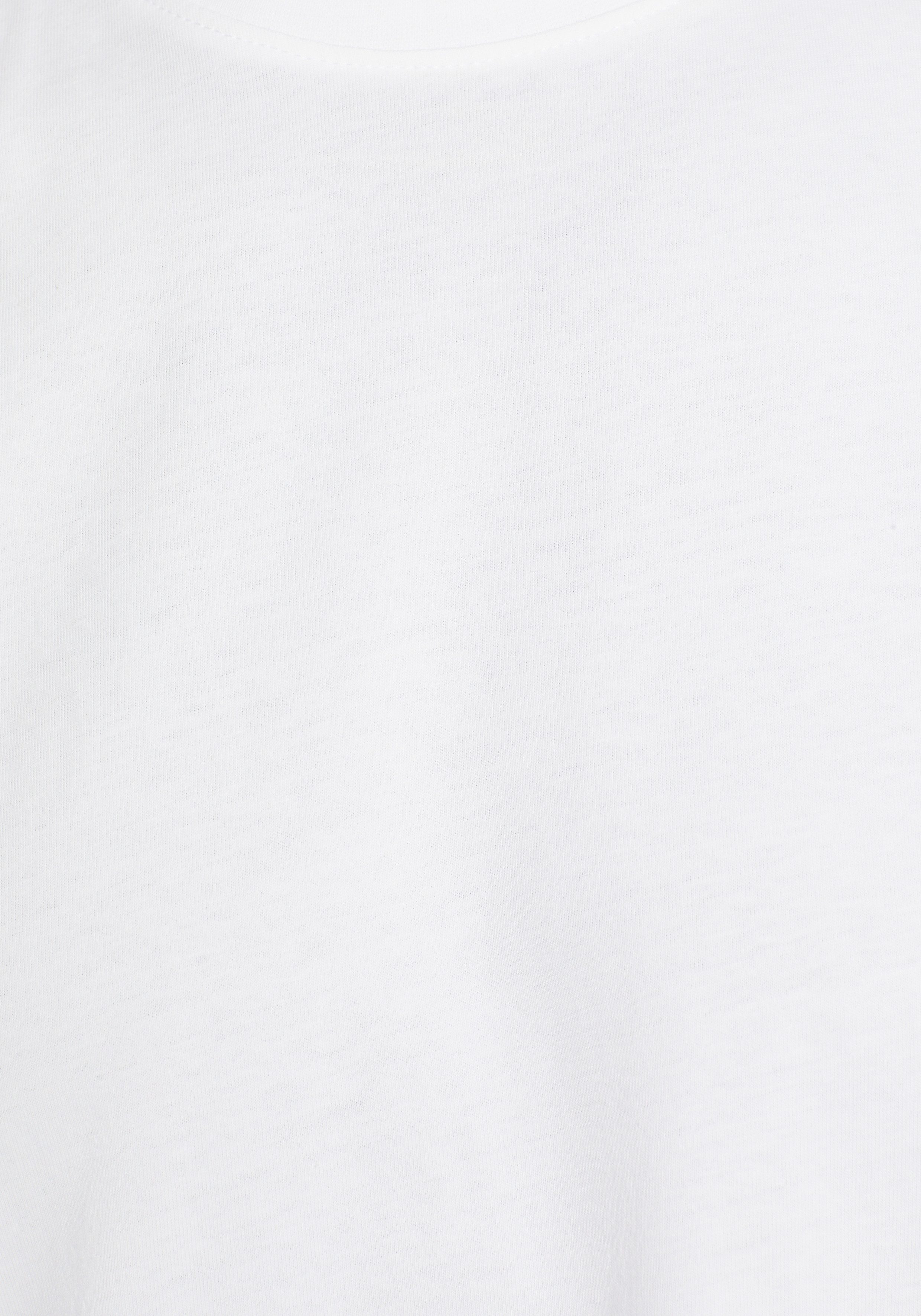 Man's World T-shirt Nieuwe kleuren! Korte mouw, effen kleur, ronde hals, van katoen(3-delig, Set van 3)