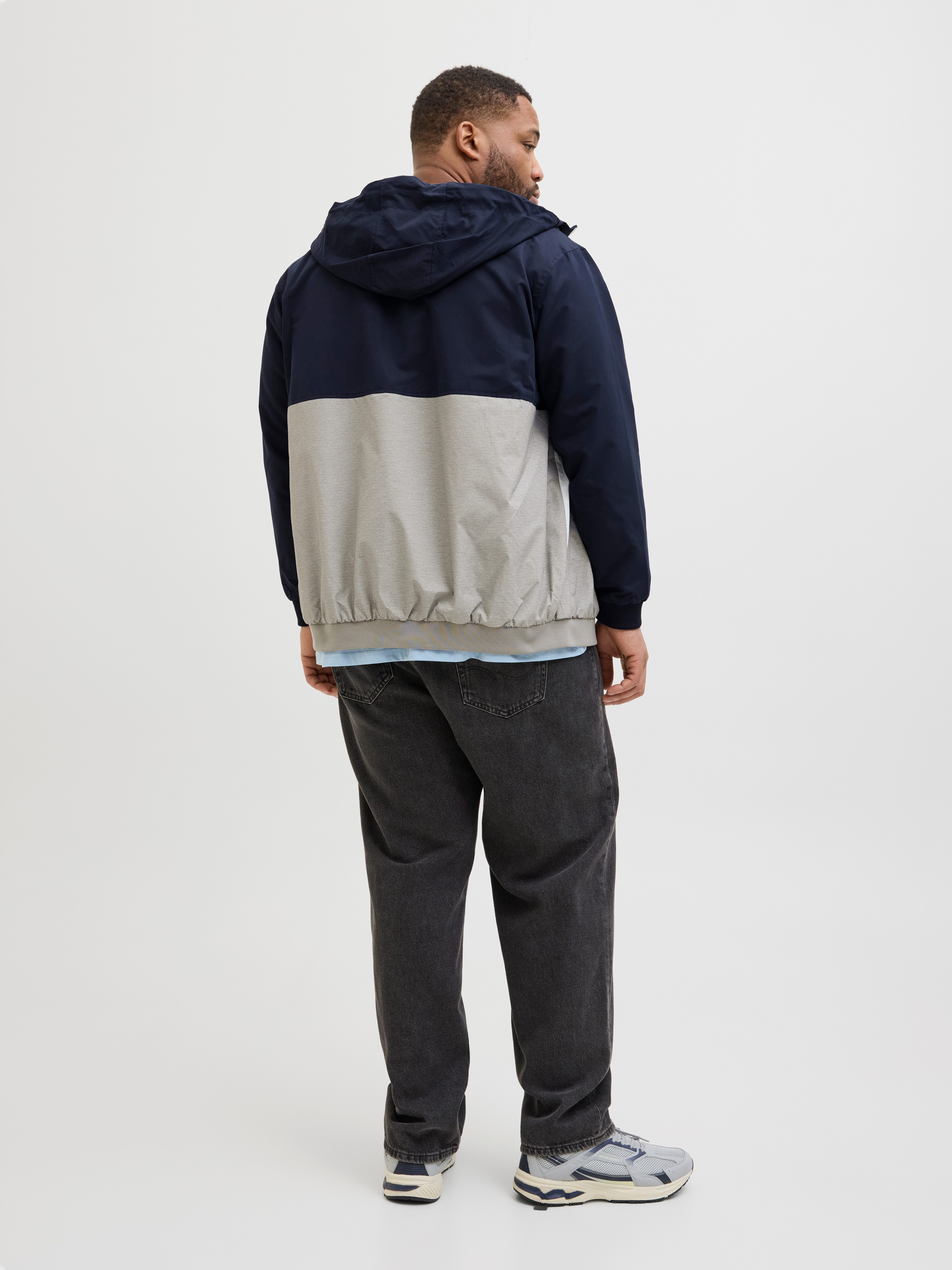 Jack & Jones PlusSize Bomberjack JJERUSH HOOD BOMBER NOOS PLS