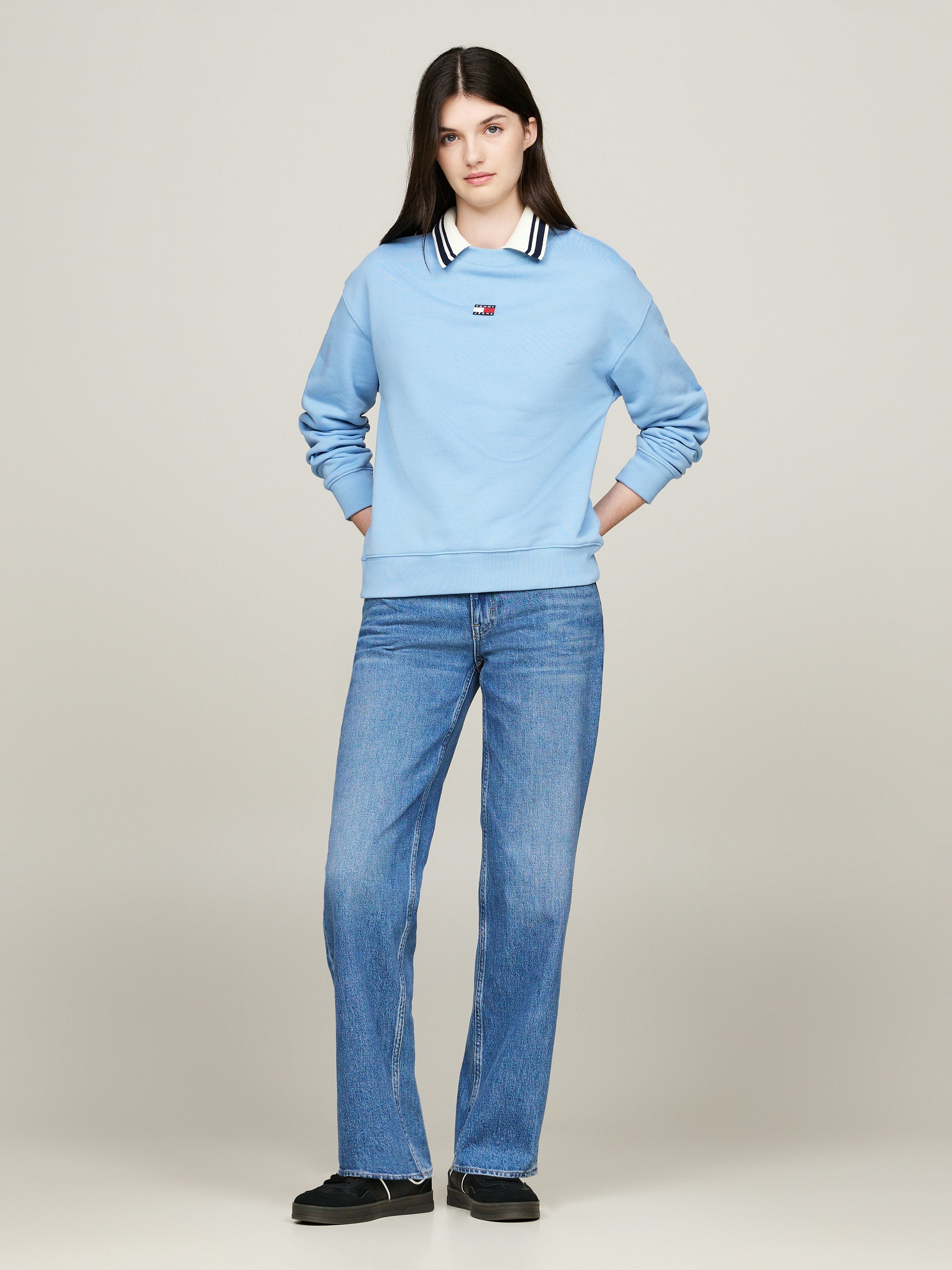 Tommy Jeans Curve Sweatshirt TJW BXY BADGE CREW EXT