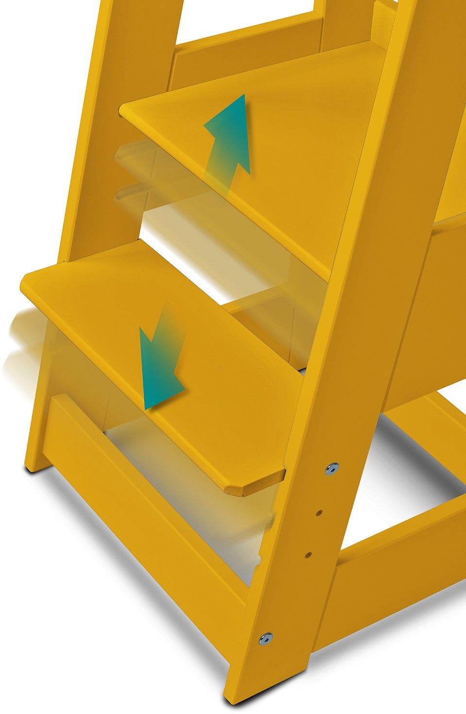 tiSsi® Stahulp Lernturm Felix, sunflower