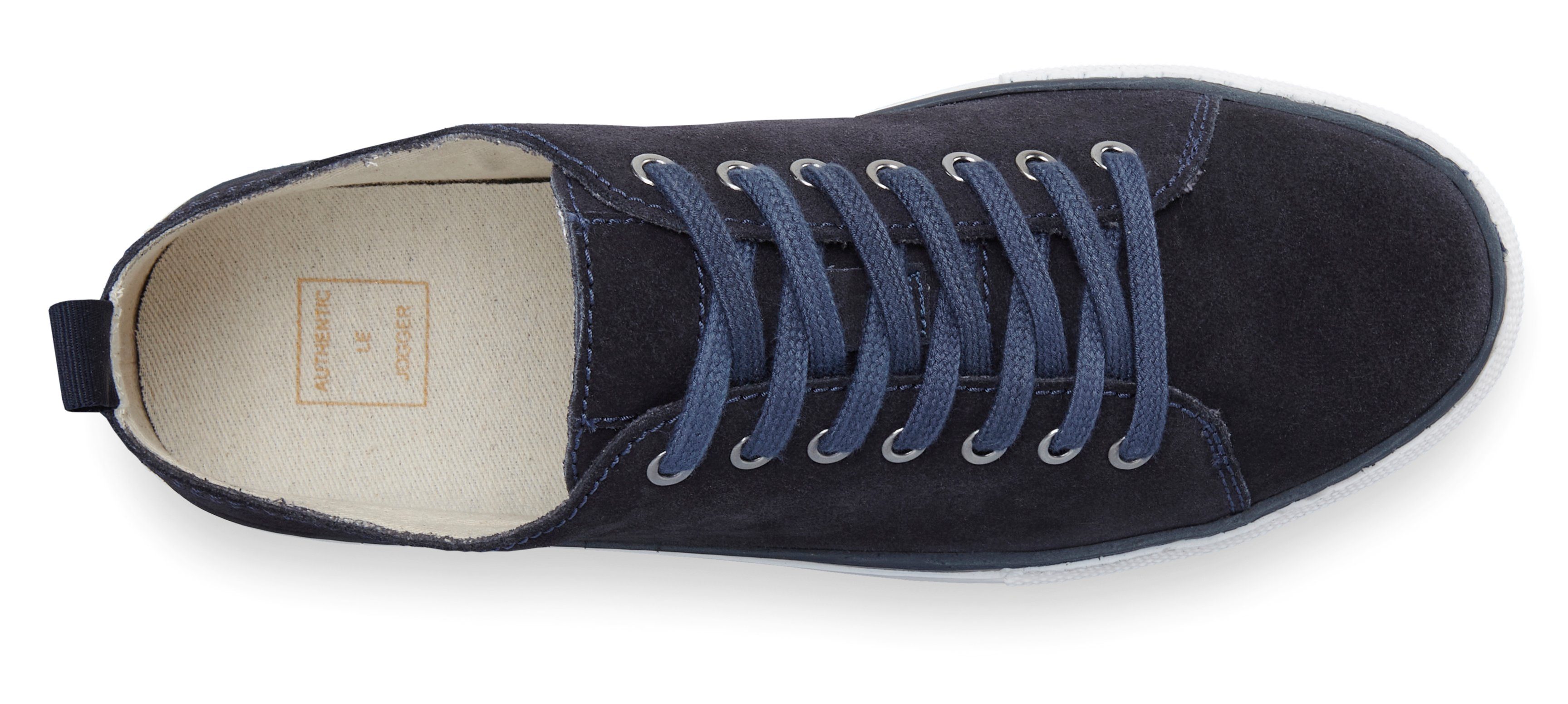 AUTHENTIC LE JOGGER Sneakers uit leer, veterschoenen, casual schoenen, ultralicht