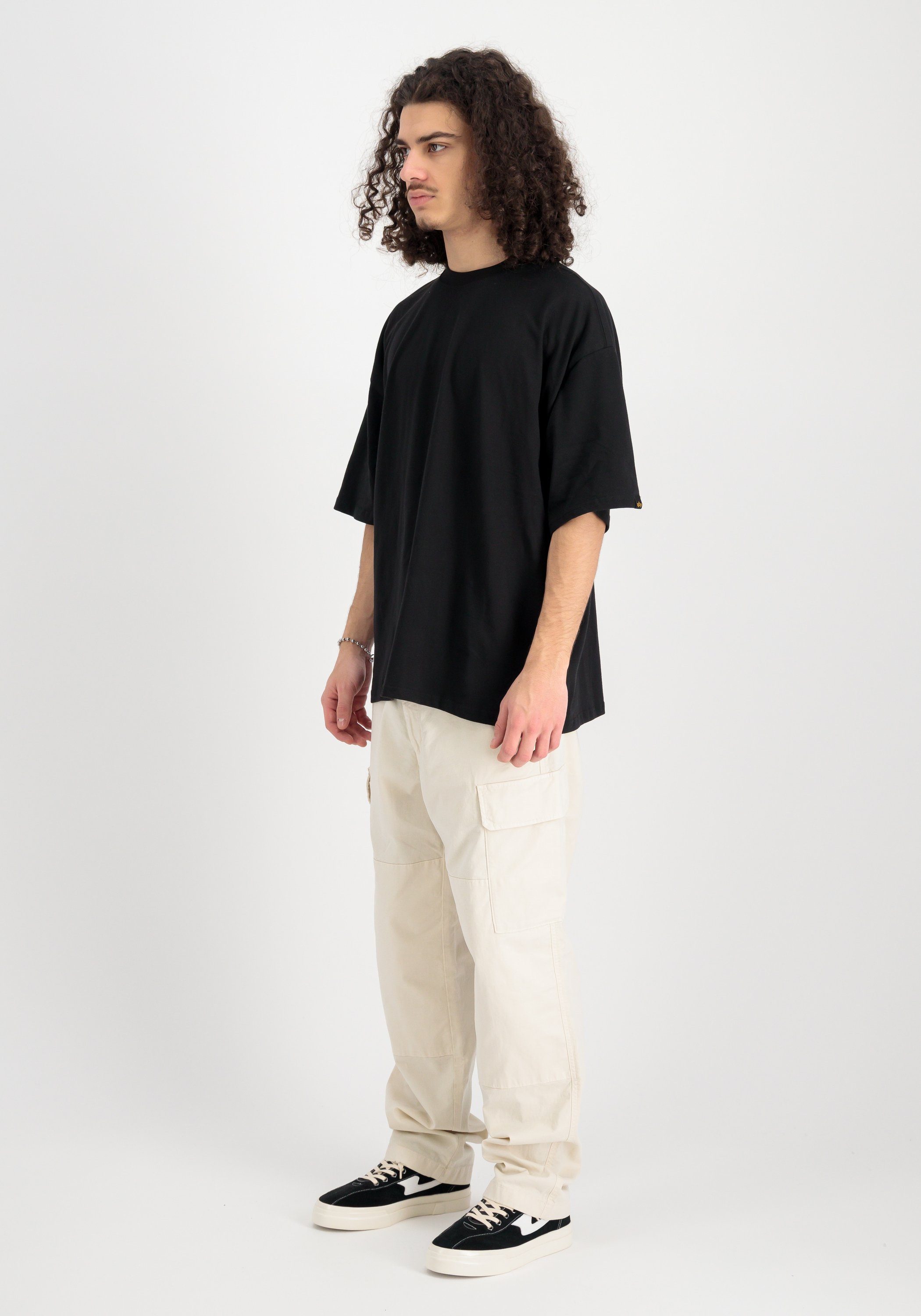 Alpha Industries T-shirt Alpha Industries Mannen - T-Shirts Logo Achterdruk T