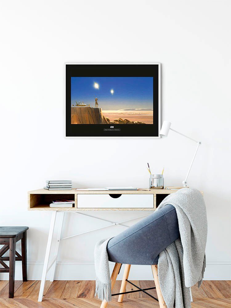 Komar Wanddecoratie Star Wars Classic RMQ Mos Eisley Edge Wanddecoratie voor de kinderkamer - zonder lijst (1 stuk)