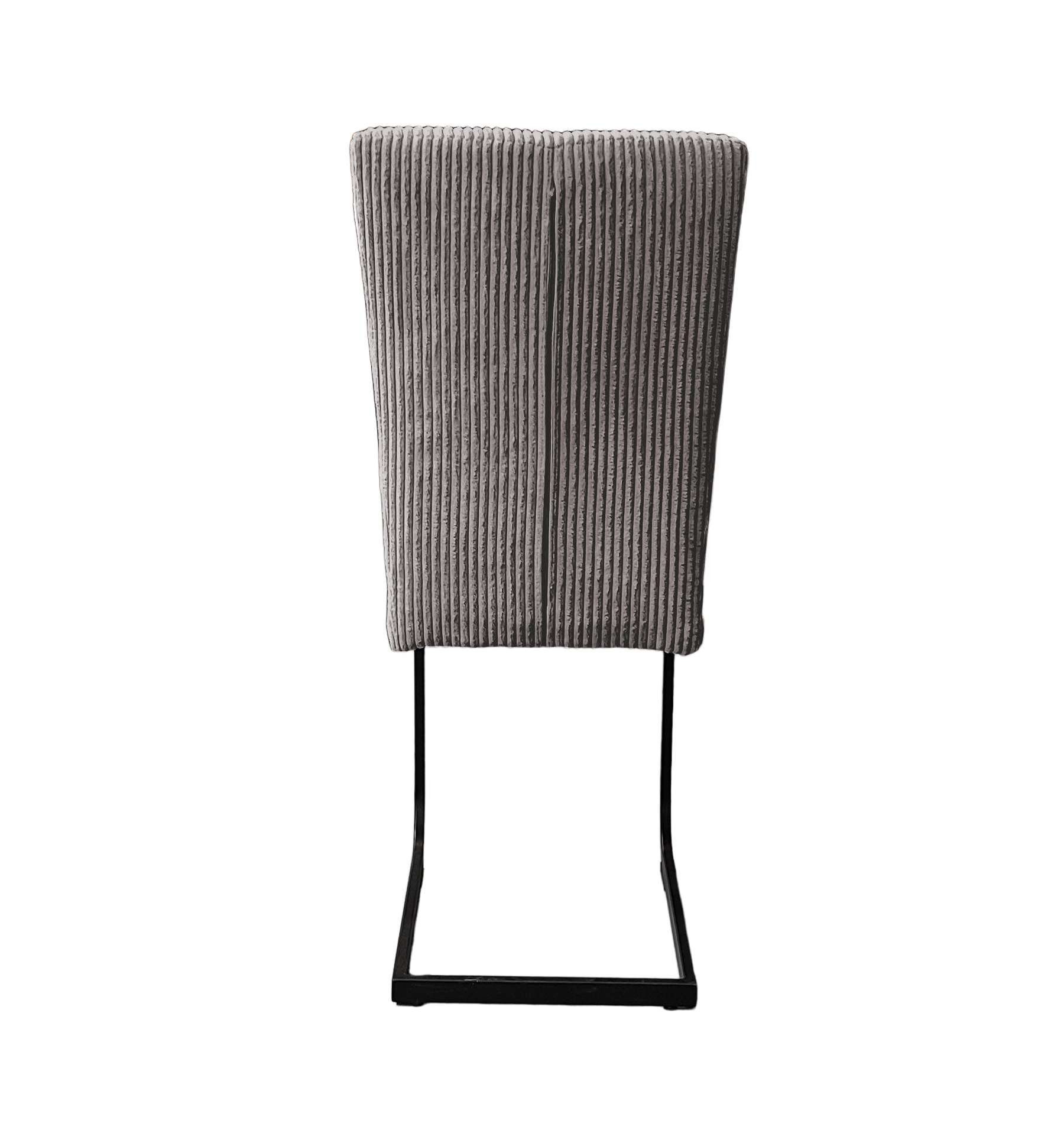 Home affaire Eethoek Oliver Hoekbank met golfvering in de zitting, tafel massief eiken (set, 4-delig)
