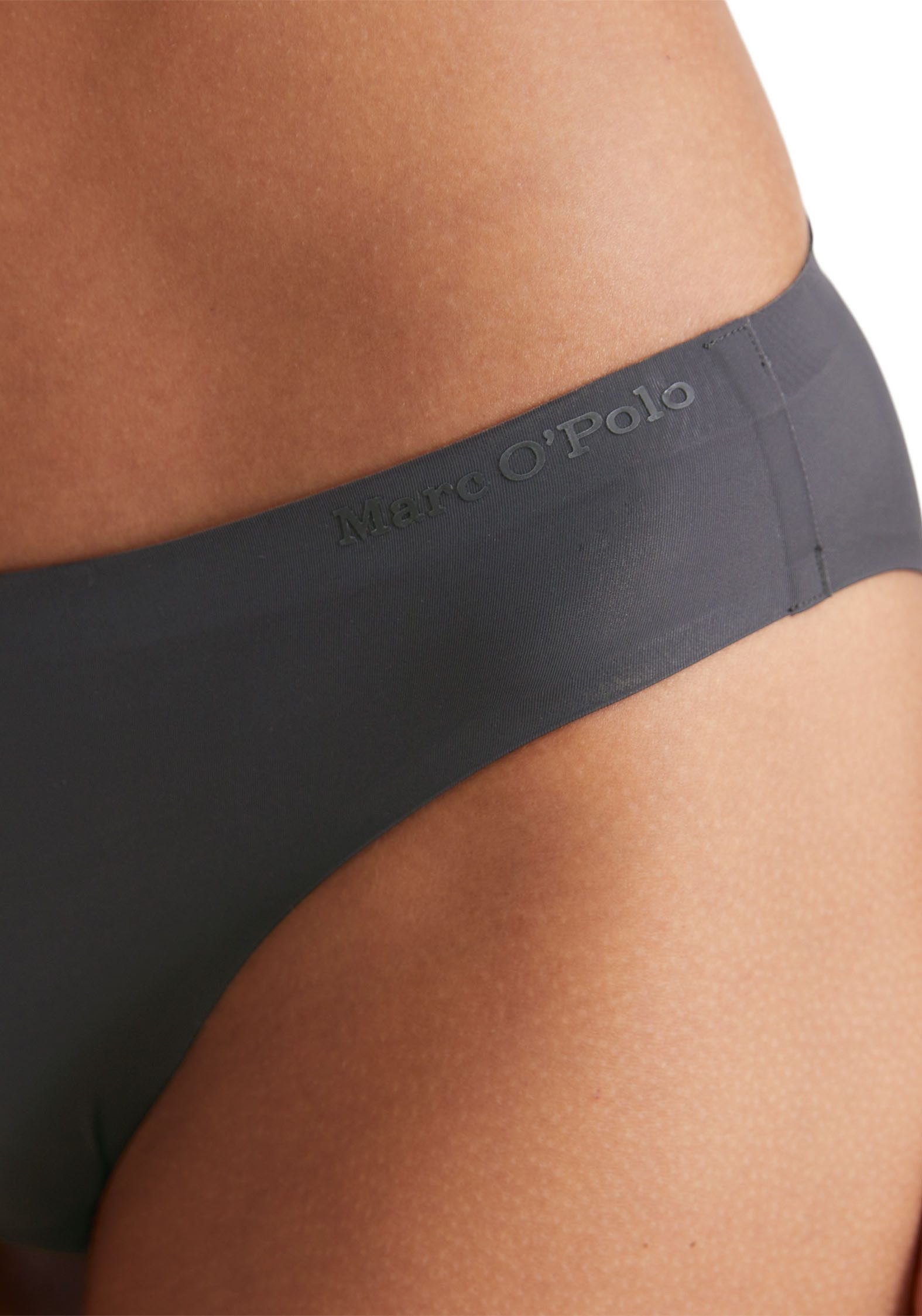 Marc O'Polo Slip SECOND SKIN met logo-opdruk in de boord (Set van 2)