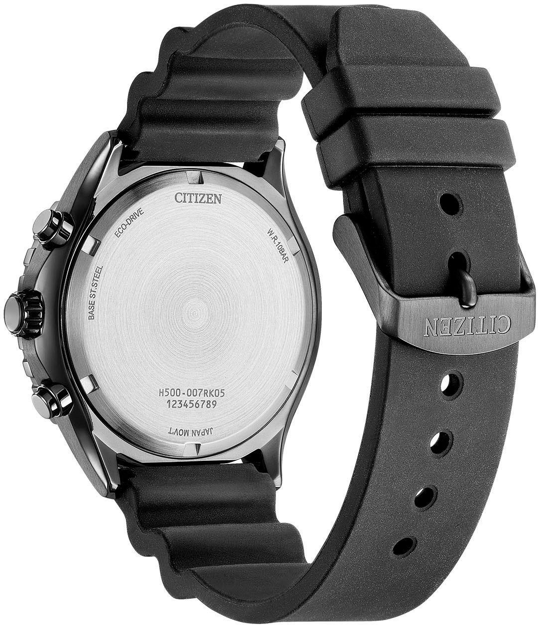 Citizen Chronograaf AT2560-84L Polshorloge, herenhorloge, solar, stopwatchfunctie, roestvrijstalen band