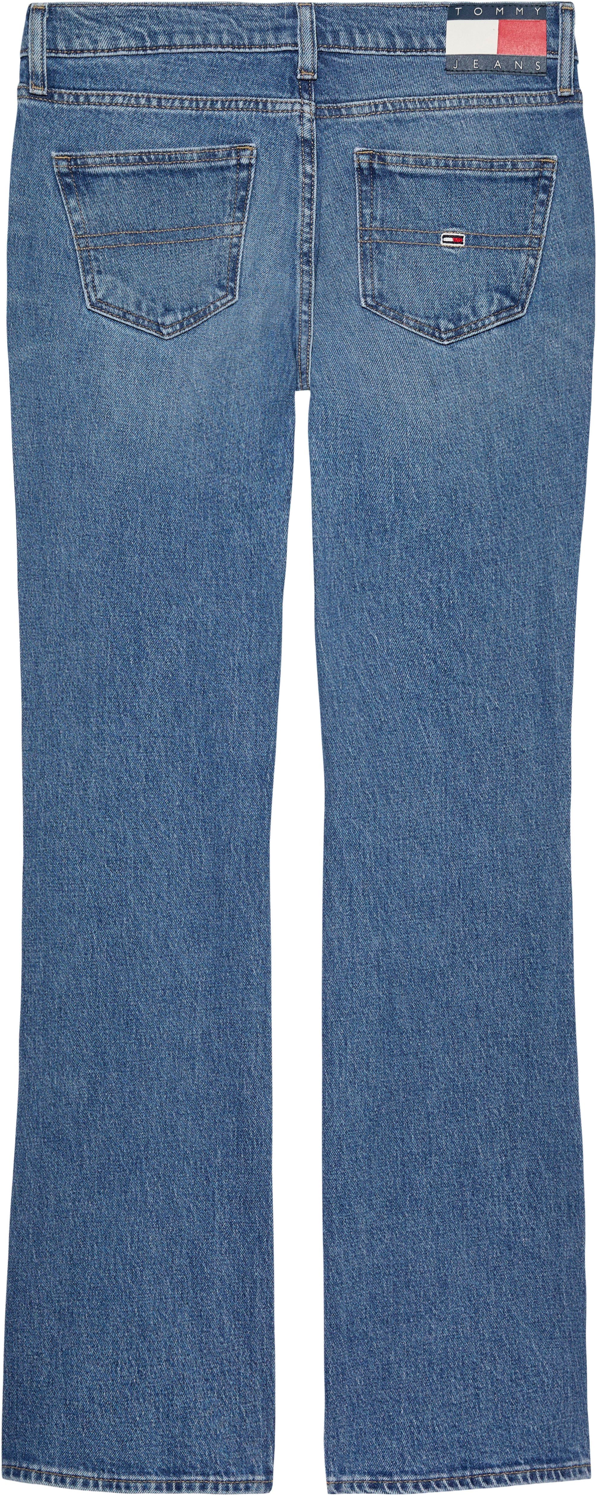 TOMMY JEANS Bootcut jeans MADDIE MD BC DH5161 met logo-badge en borduurwerk