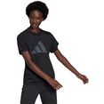 adidas performance t-shirt adidas sportswear future icons winners 3.0 zwart