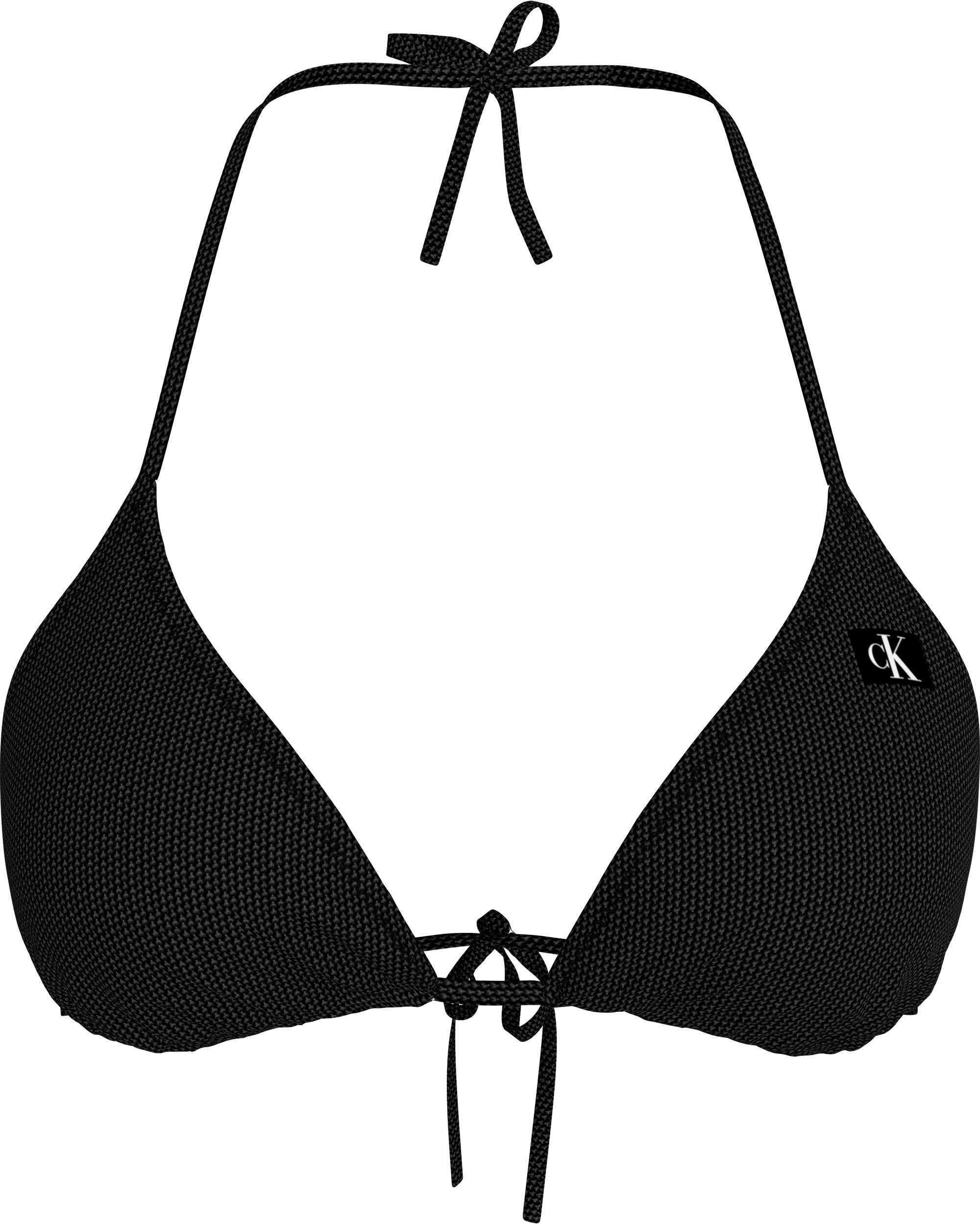 Calvin Klein Swimwear Triangel-bikinitop TRIANGLE RP met ck-logoprint