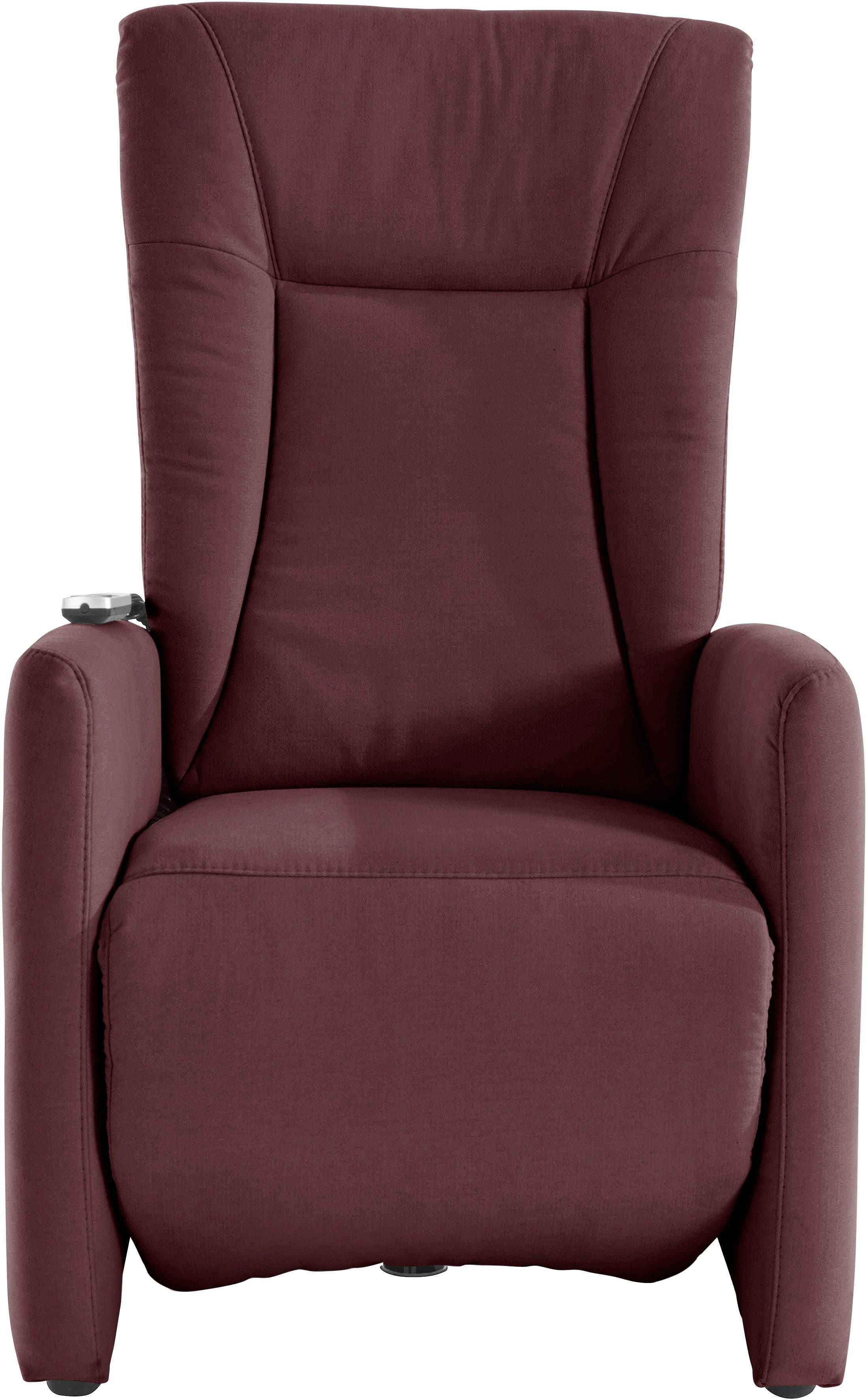 sit&more Relaxfauteuil MELISSA naar keuze elektrisch of handmatig verstelbaar, optioneel opstahulp