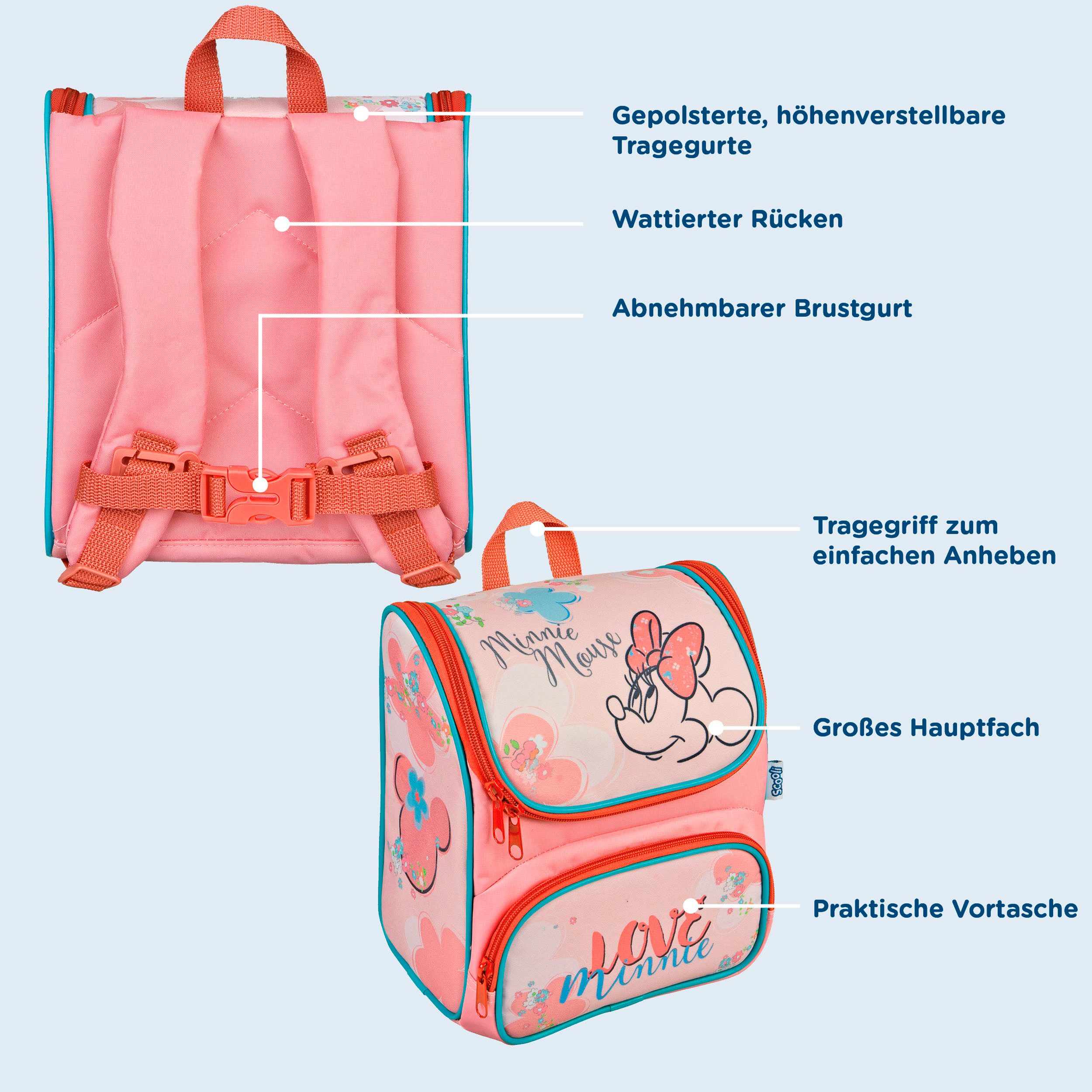 Scooli Schooltas voor kleuters Cutie, Minnie Mouse