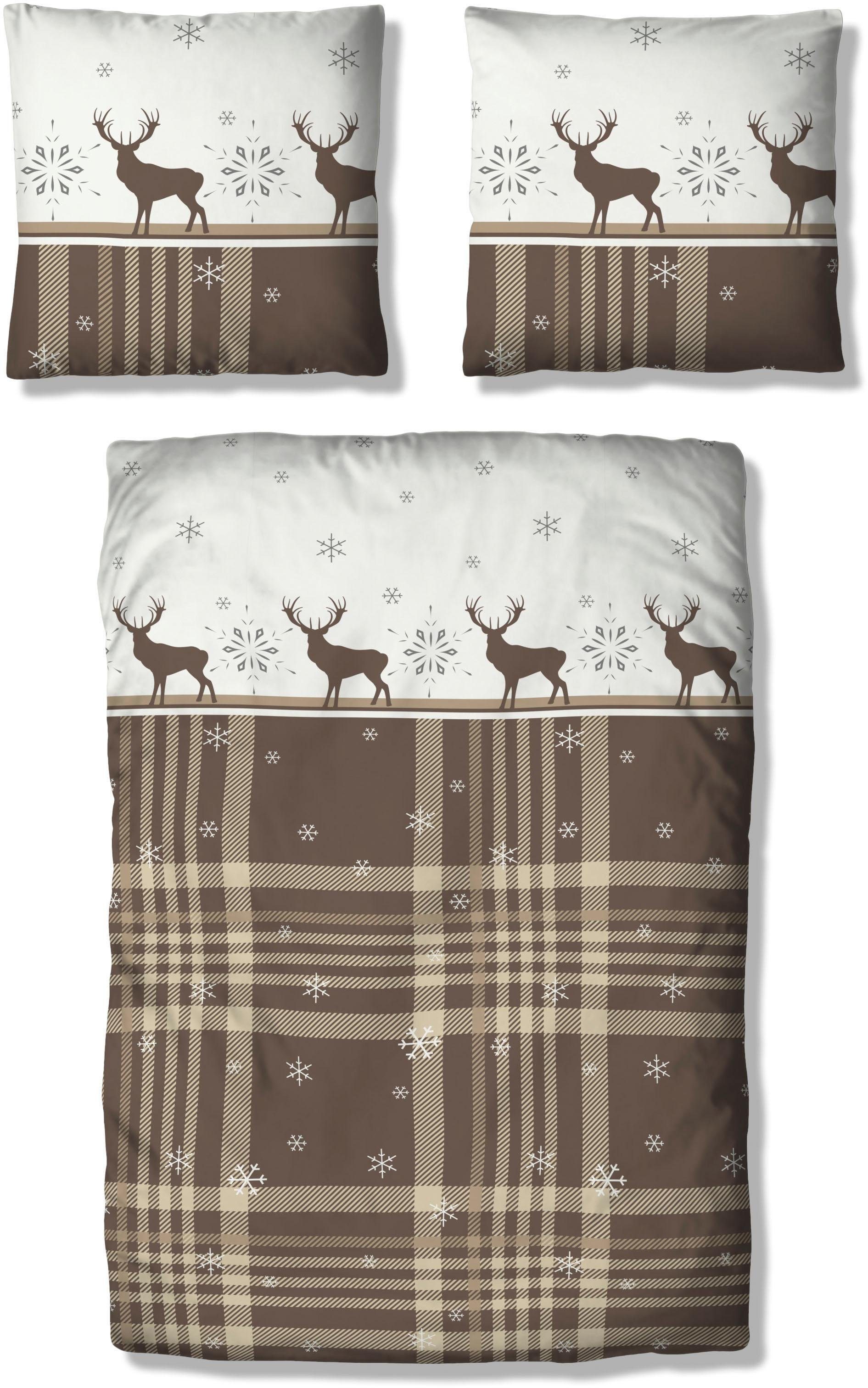 my home Overtrekset Wenda van polycotton (verkoelend) + fijnflanel (warm, 100% katoen) (2-delig)
