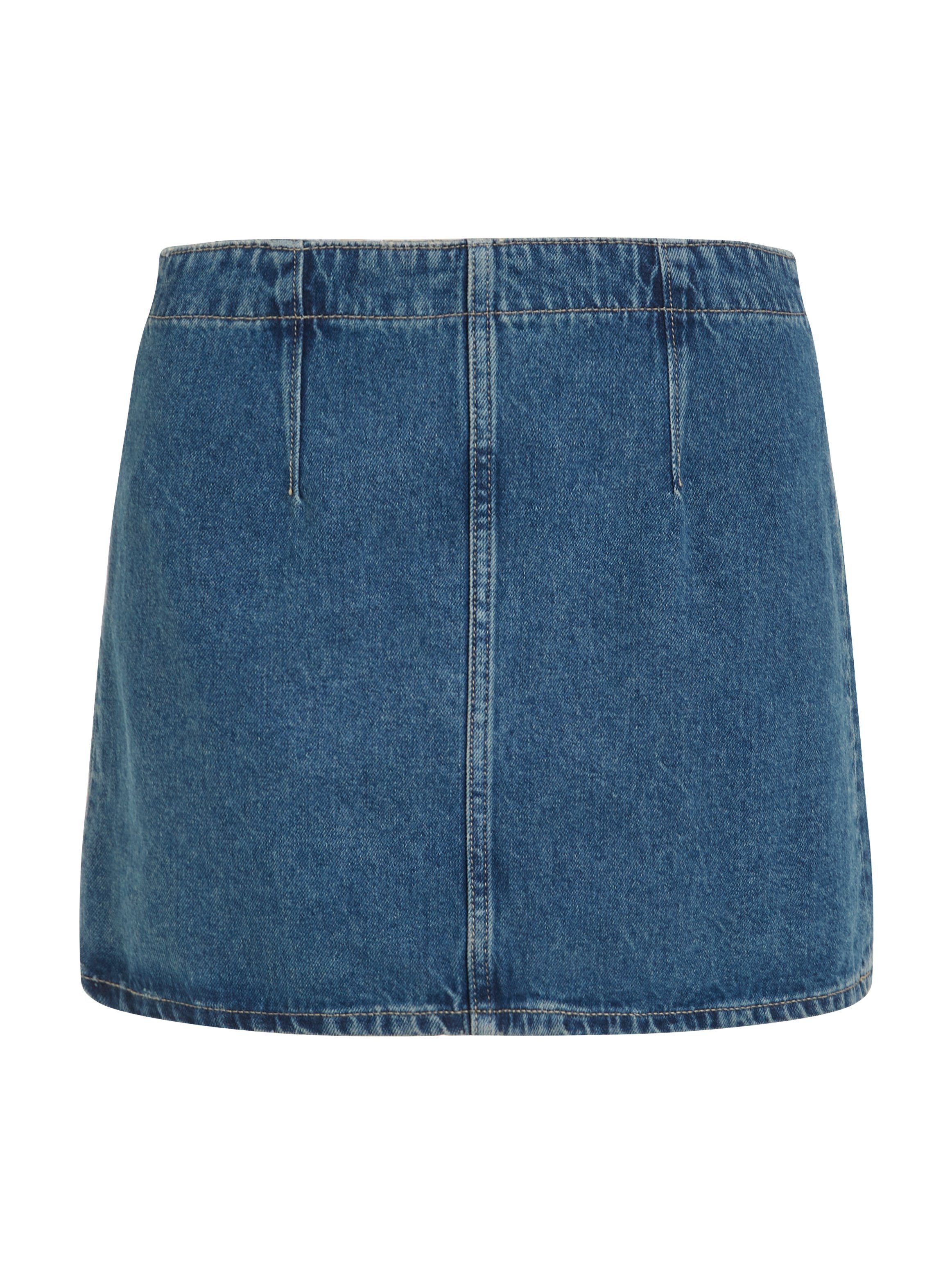 Calvin Klein Jeans rok DARTED DENIM SKIRT
