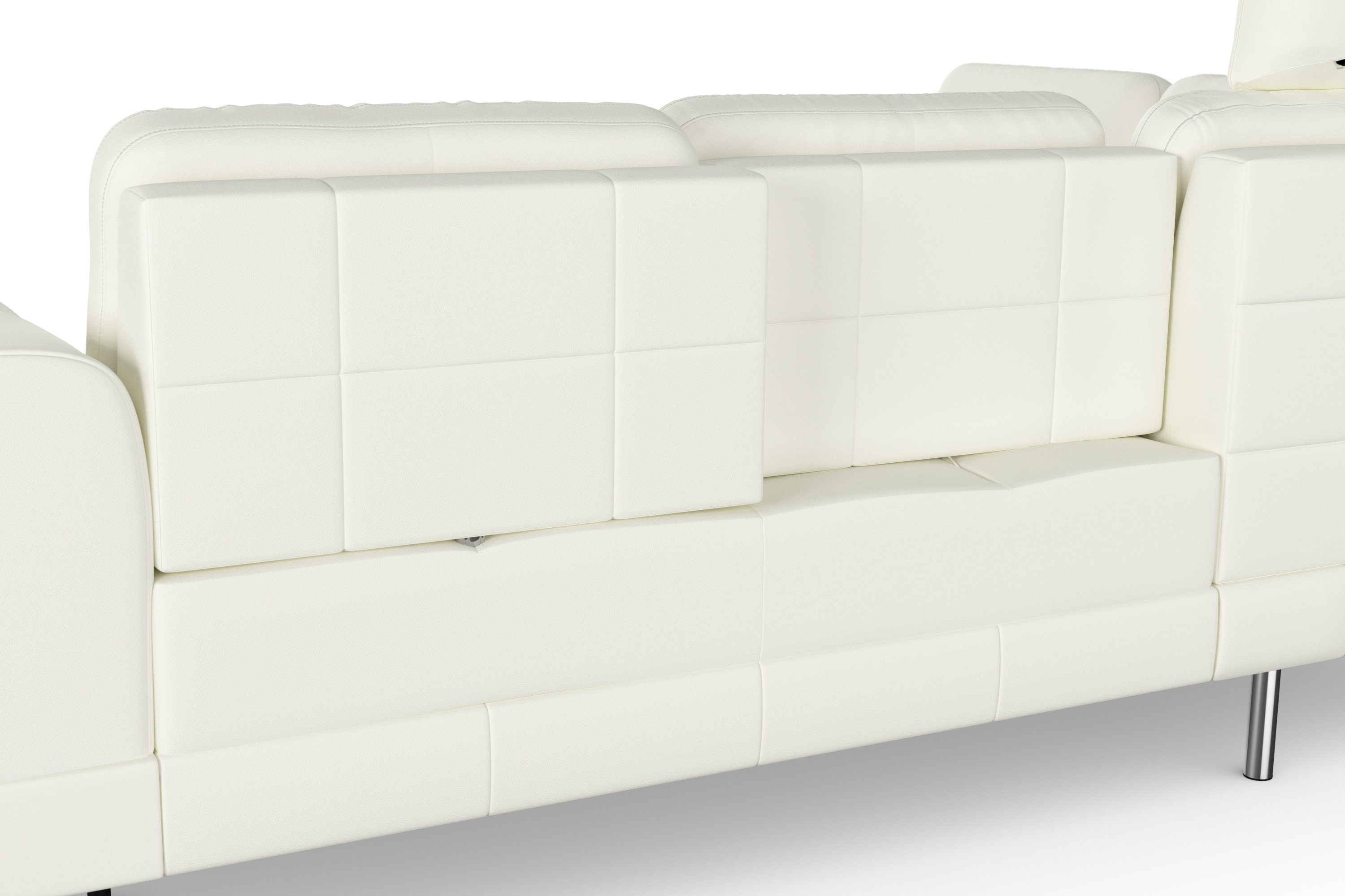 sit&more Hoekbank Bendigo L-vorm inclusief zitdiepteverstelling, bodemvrijheid 15 cm, in 2 pootkleuren