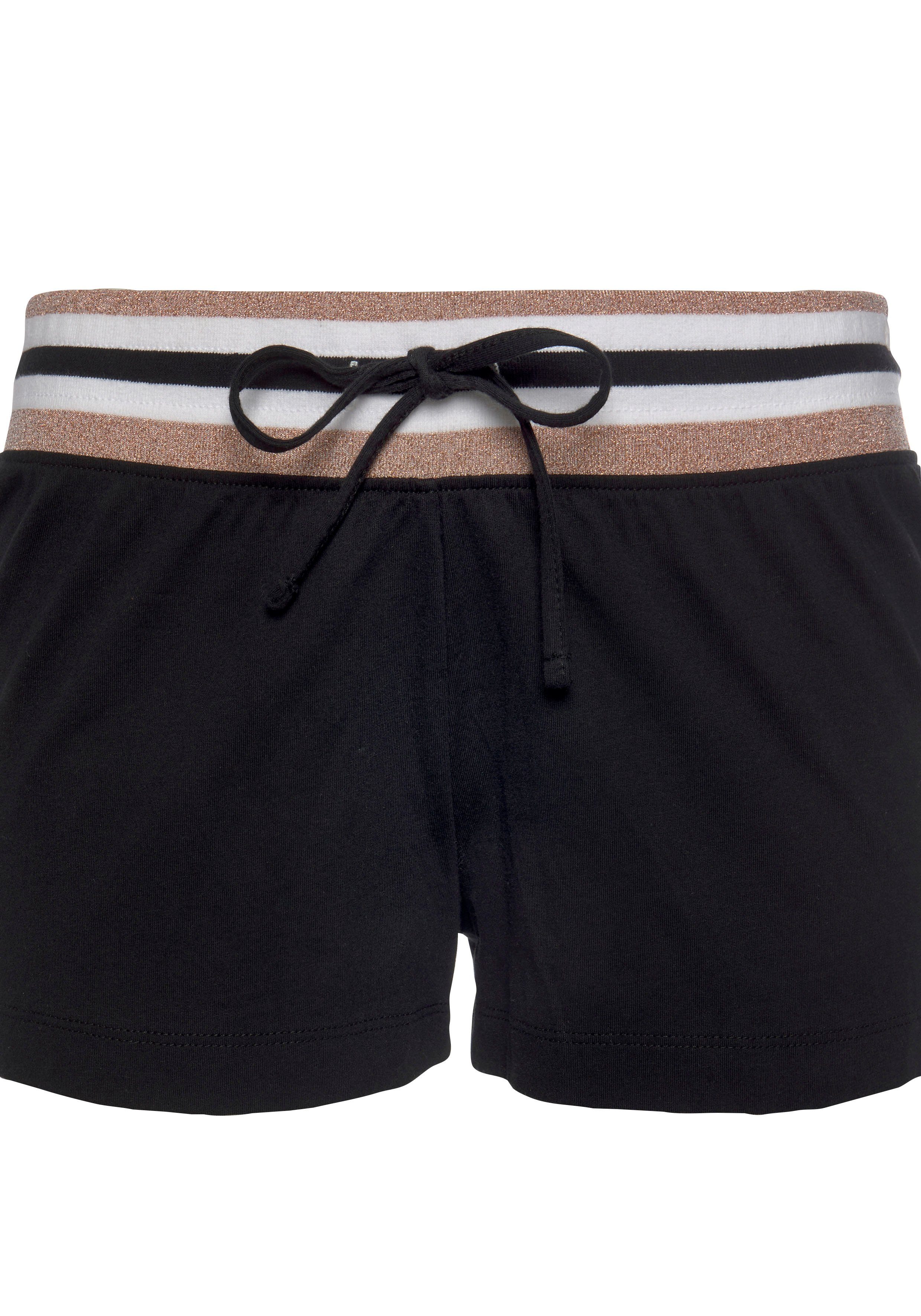 Vivance Dreams Shortama met folieprint (2-delig, 1 stuk)
