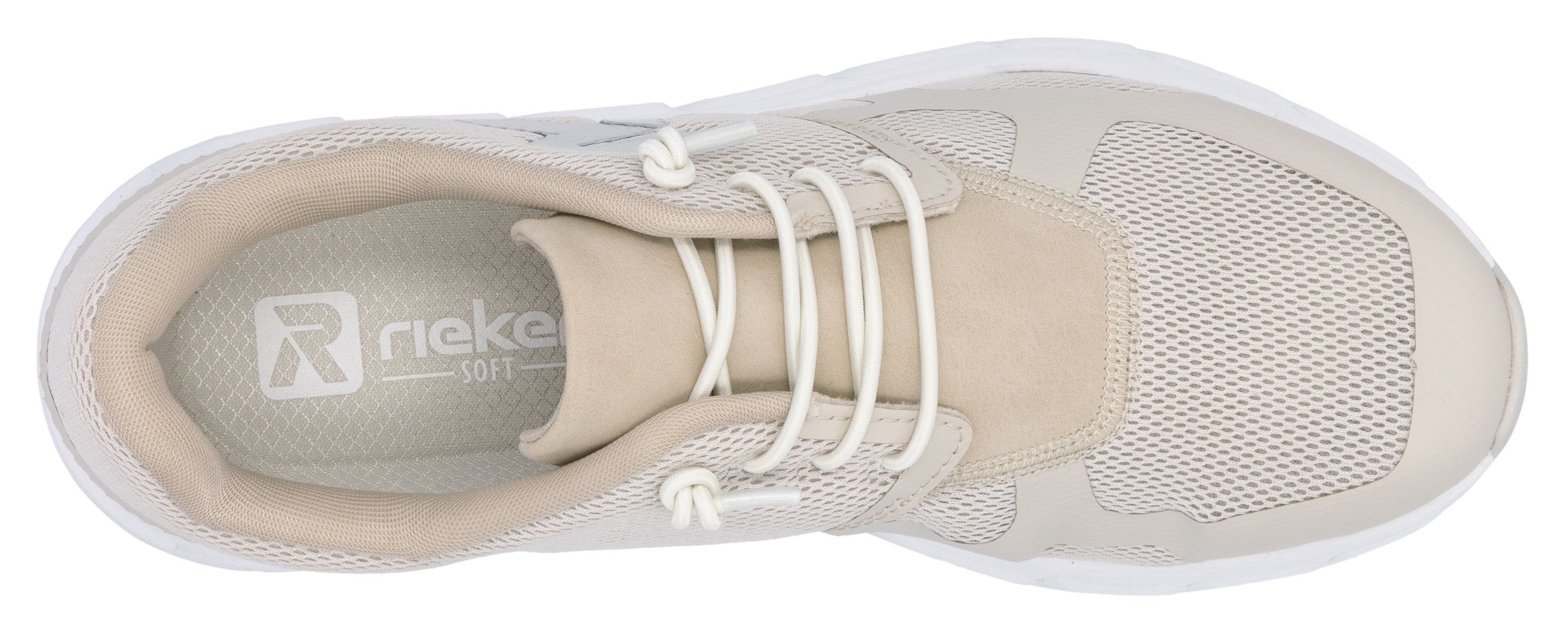 RIEKER Sport Slip-on sneakers Preston , vrijetijdsschoen, lage schoen, instapschoen met elastiek