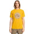 quiksilver t-shirt jungle boogie geel