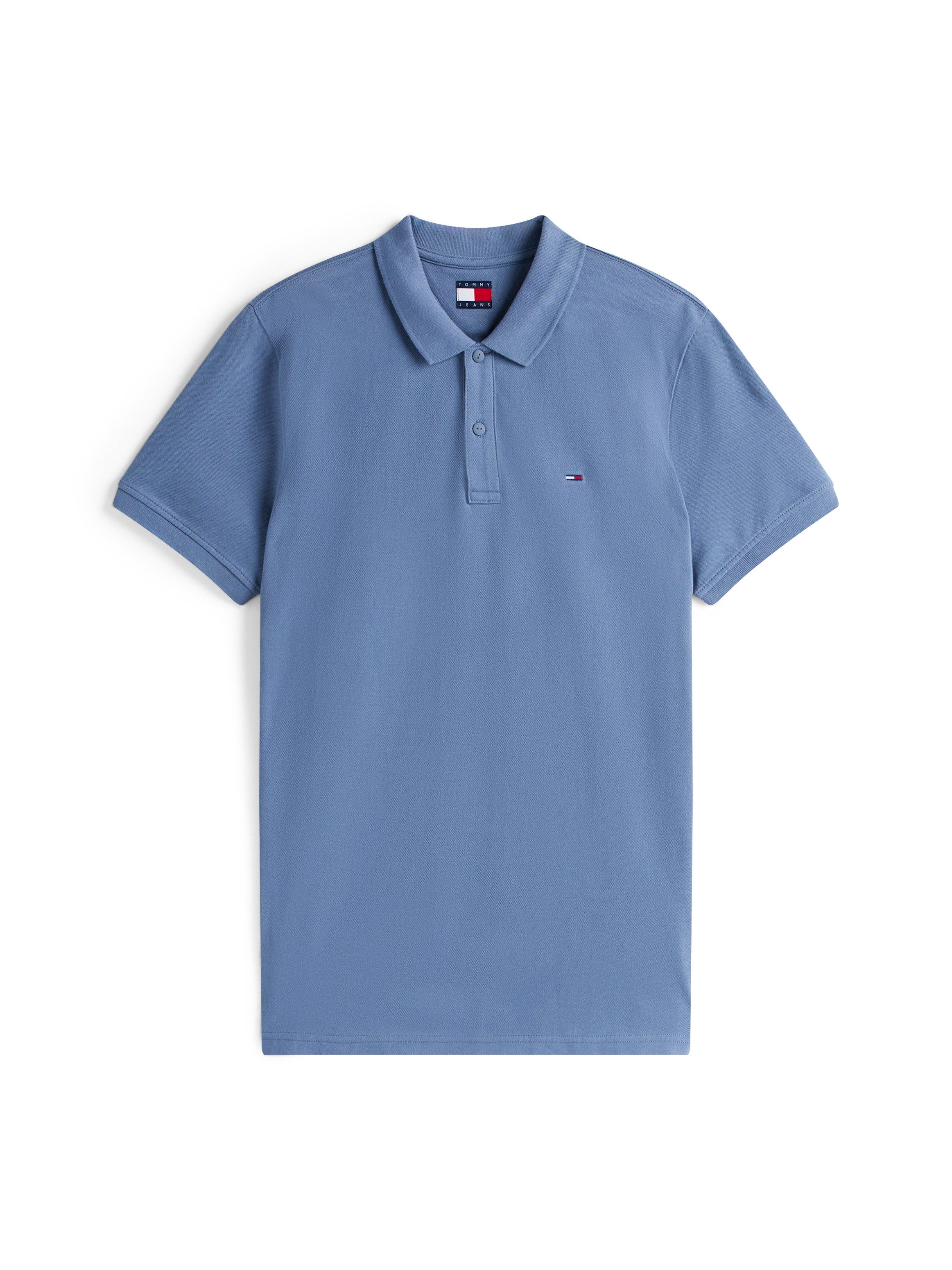 TOMMY JEANS Poloshirt TJM SLIM PLACKET POLO EXT
